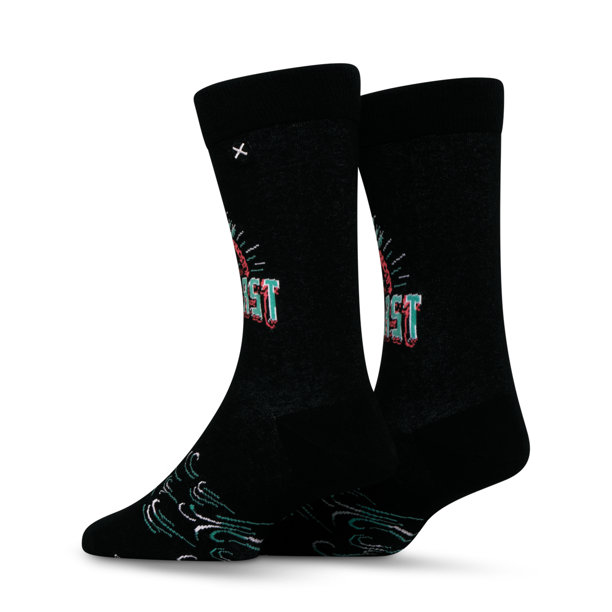 ODDMART Mountain Dew Baja Blast Crew Socks 2-Pack