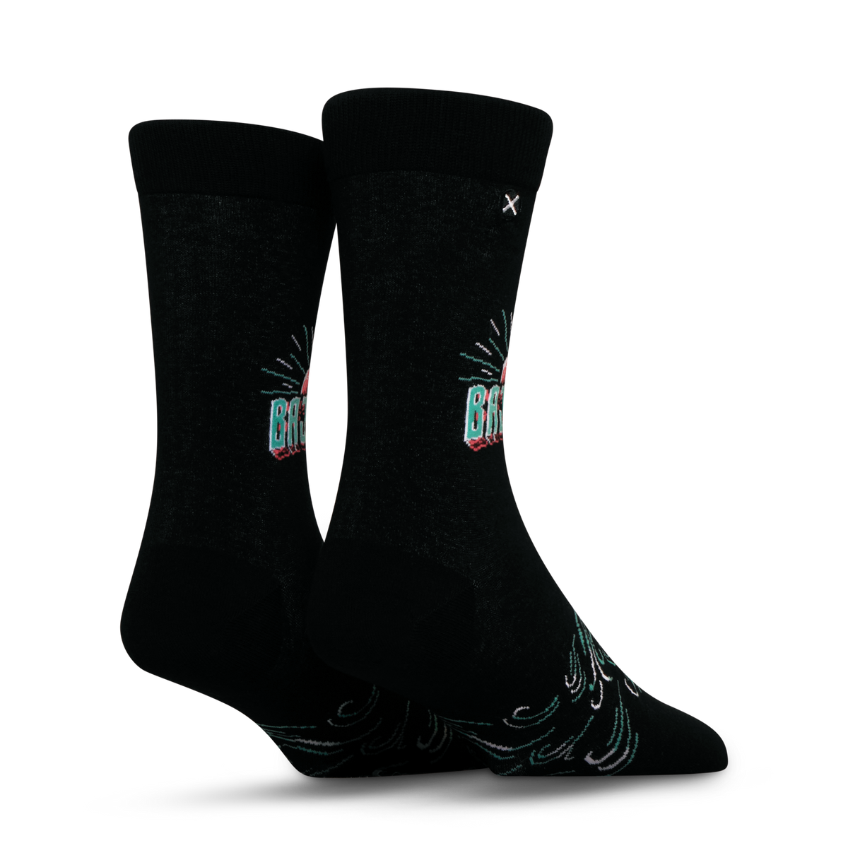 ODDMART Mountain Dew Baja Blast Crew Socks 2-Pack