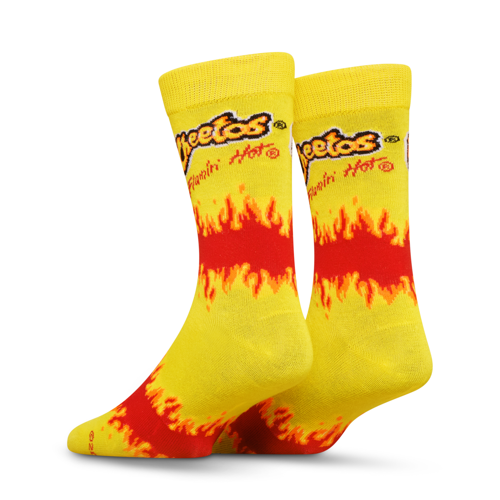 ODDMART Flamin' Hot Cheetos Crew Socks 2-Pack