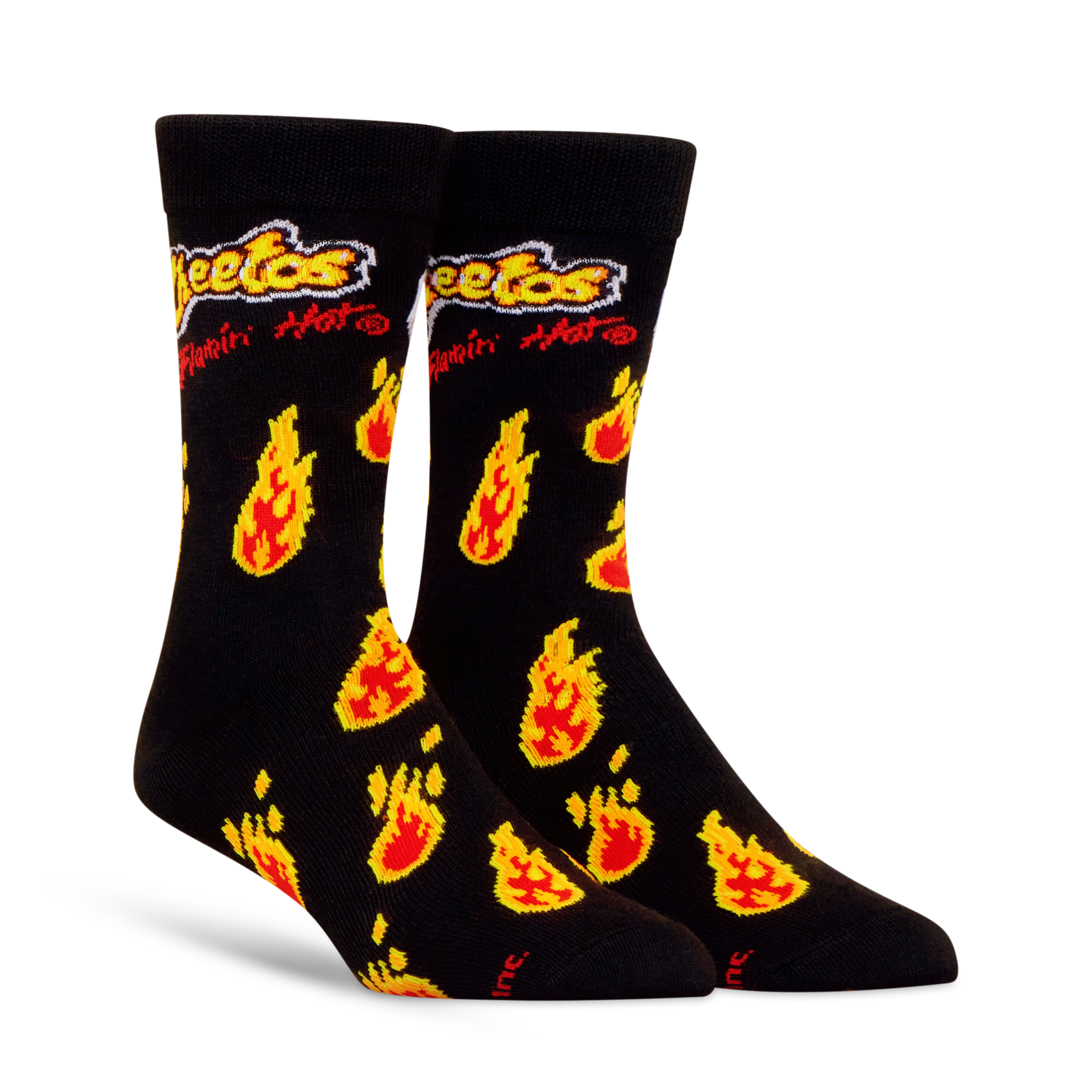 ODDMART Flamin' Hot Cheetos Crew Socks 2-Pack