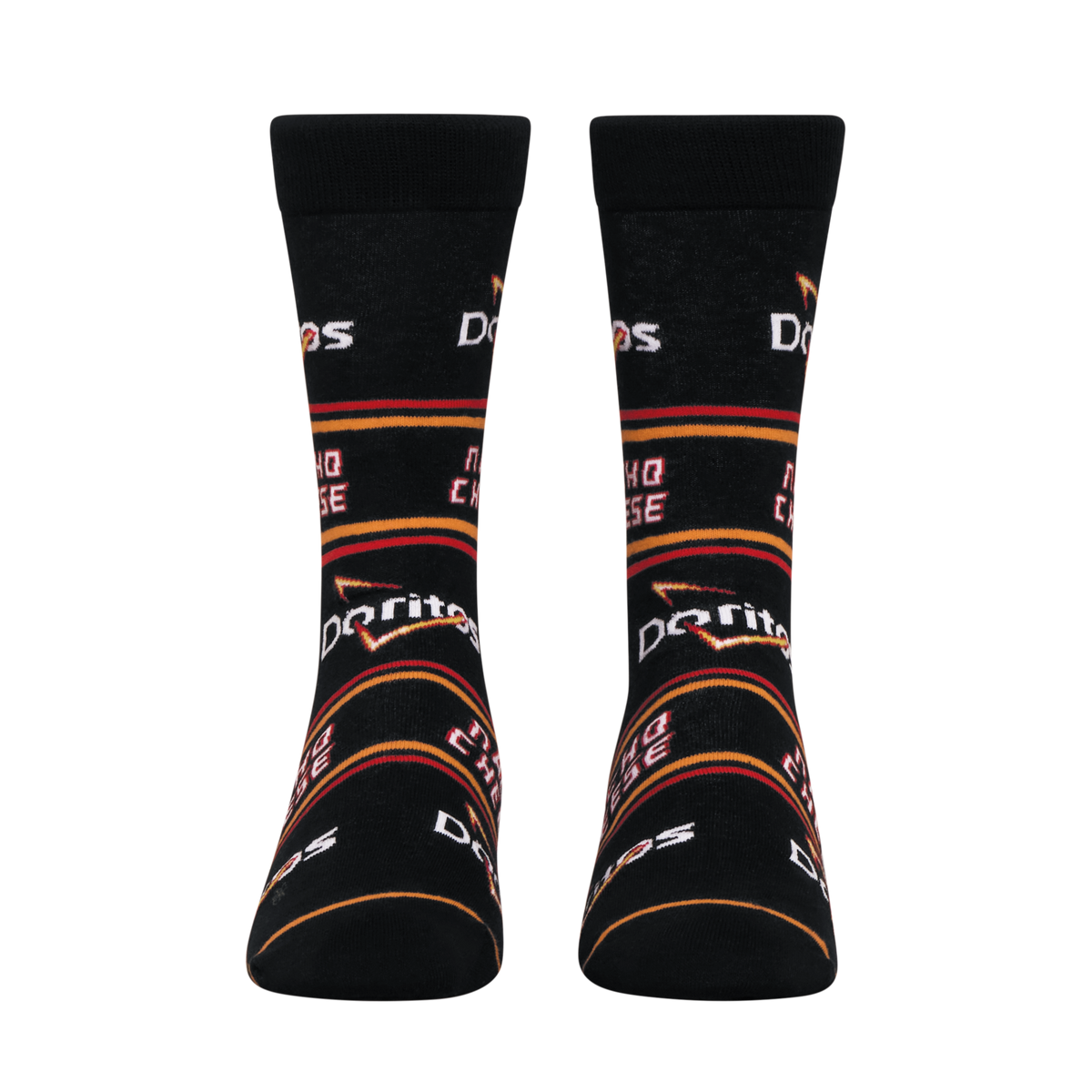 ODDMART Doritos Nacho Cheese Crew Socks 2-Pack
