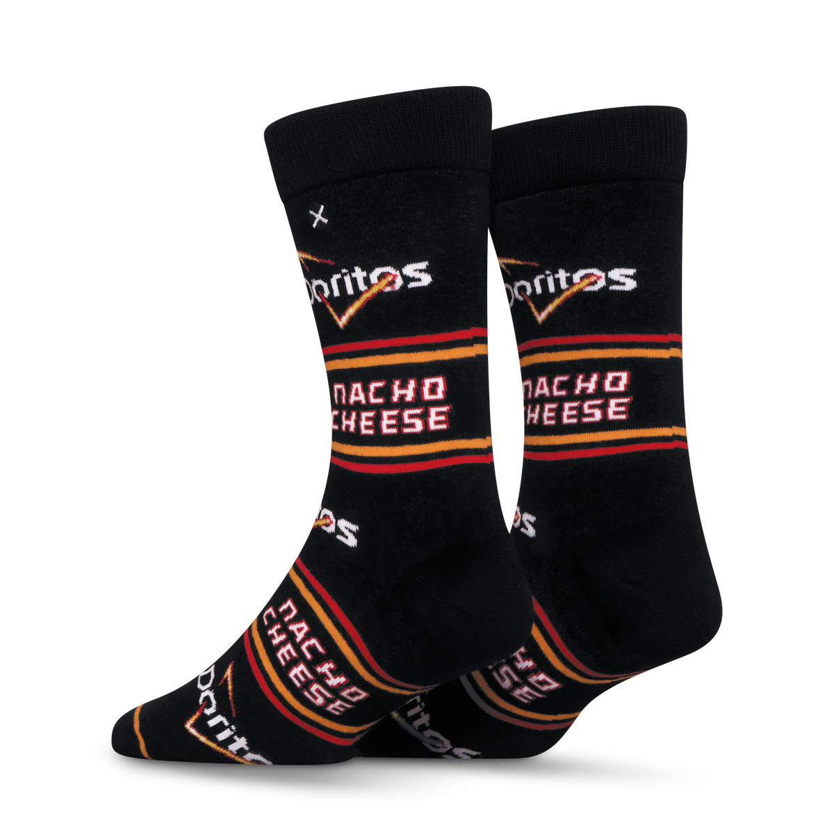 ODDMART Doritos Nacho Cheese Crew Socks 2-Pack