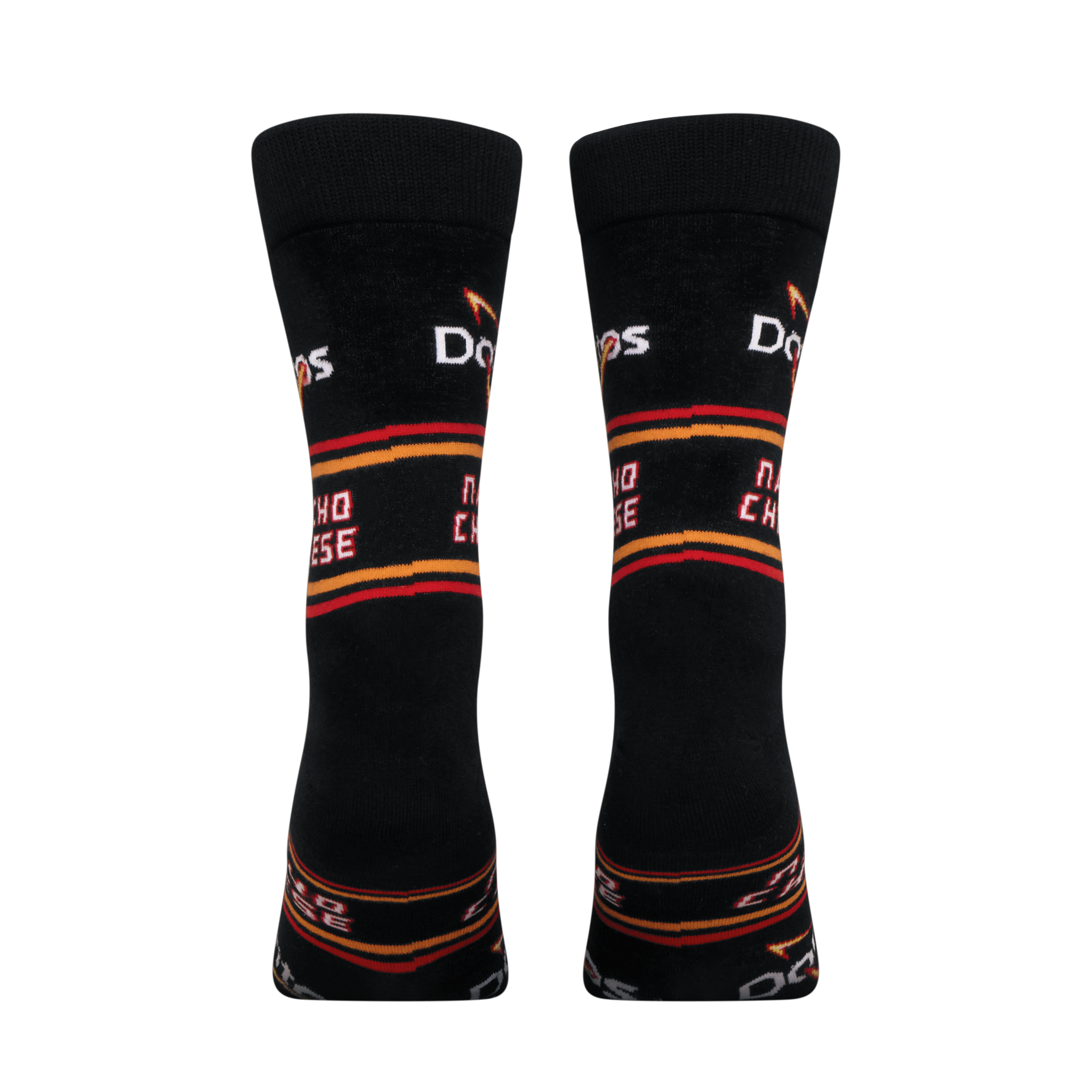ODDMART Doritos Nacho Cheese Crew Socks 2-Pack