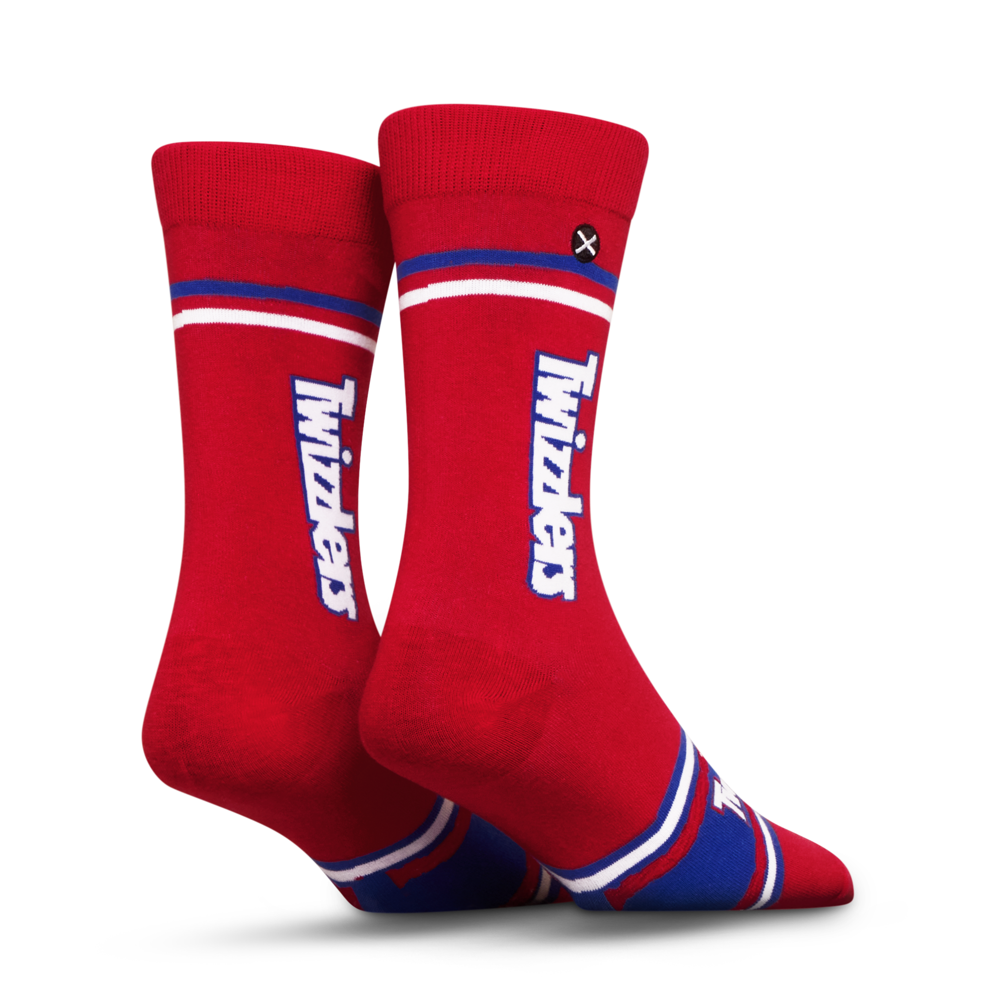 ODDMART Twizzlers Crew Socks 2-Pack
