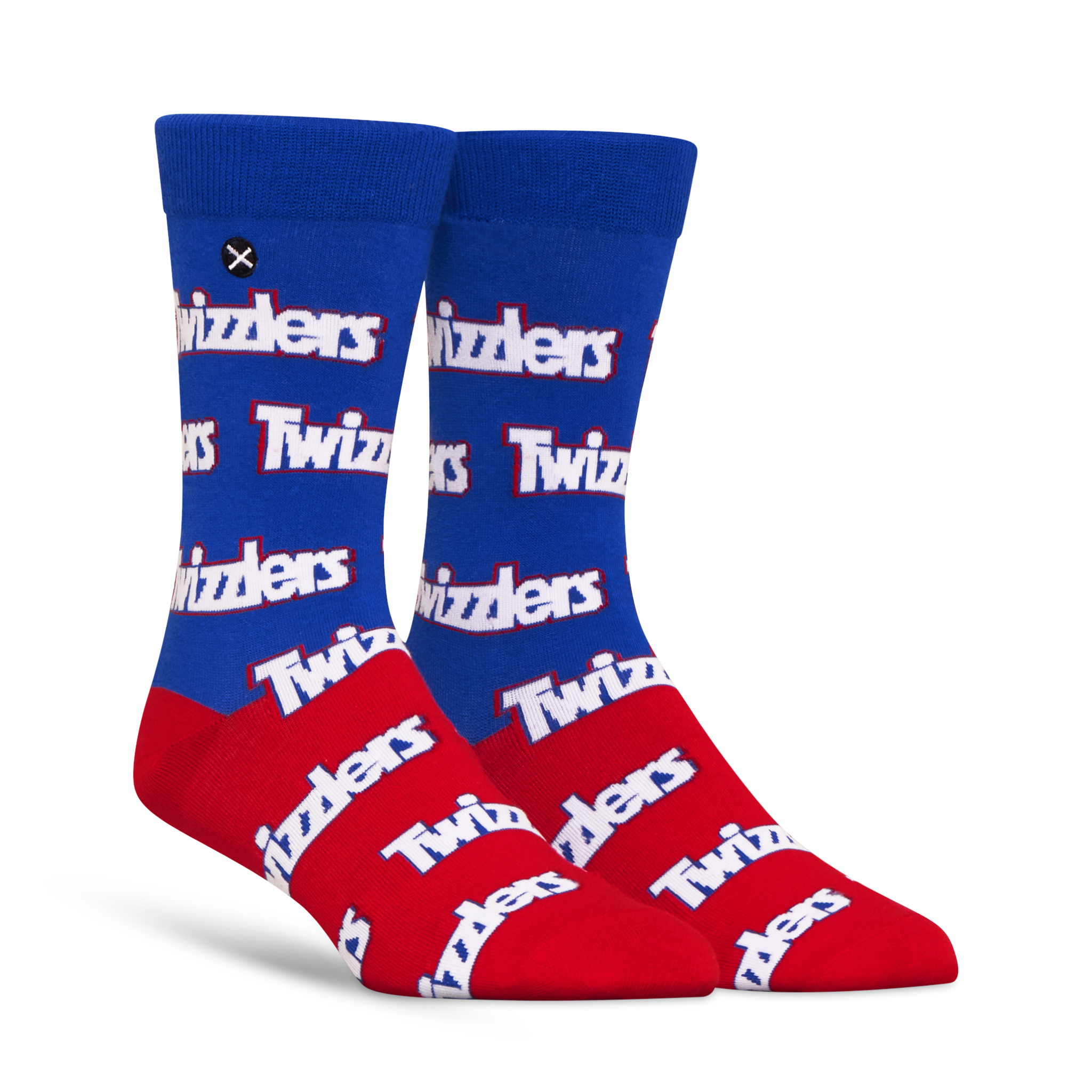 ODDMART Twizzlers Crew Socks 2-Pack