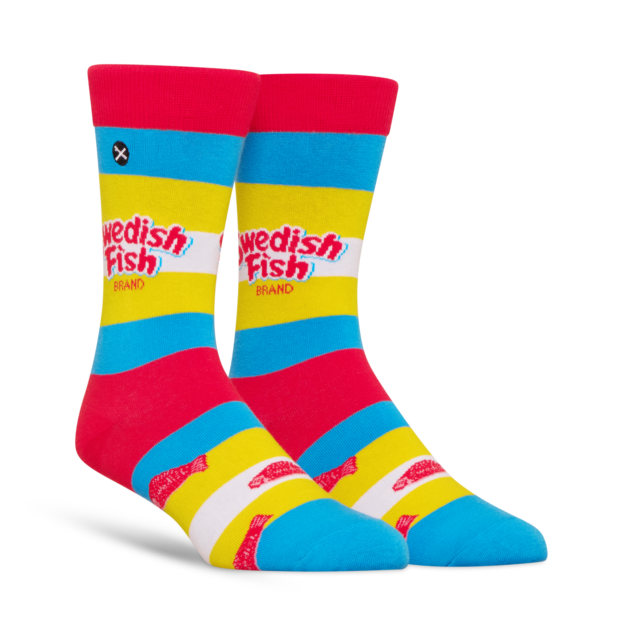 ODDMART Swedish Fish Crew Socks 2-Pack