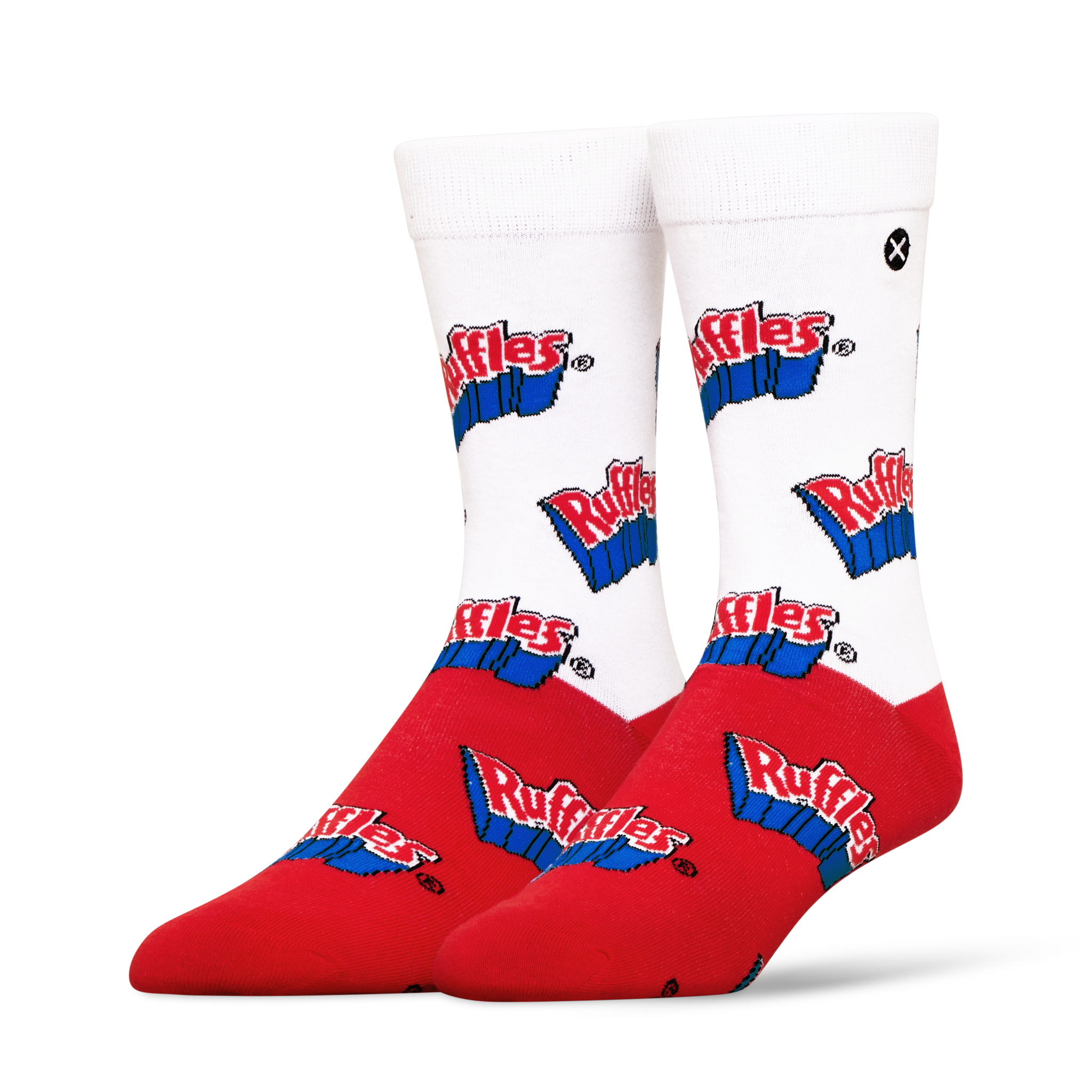 ODDMART Ruffles Crew Socks 2-Pack