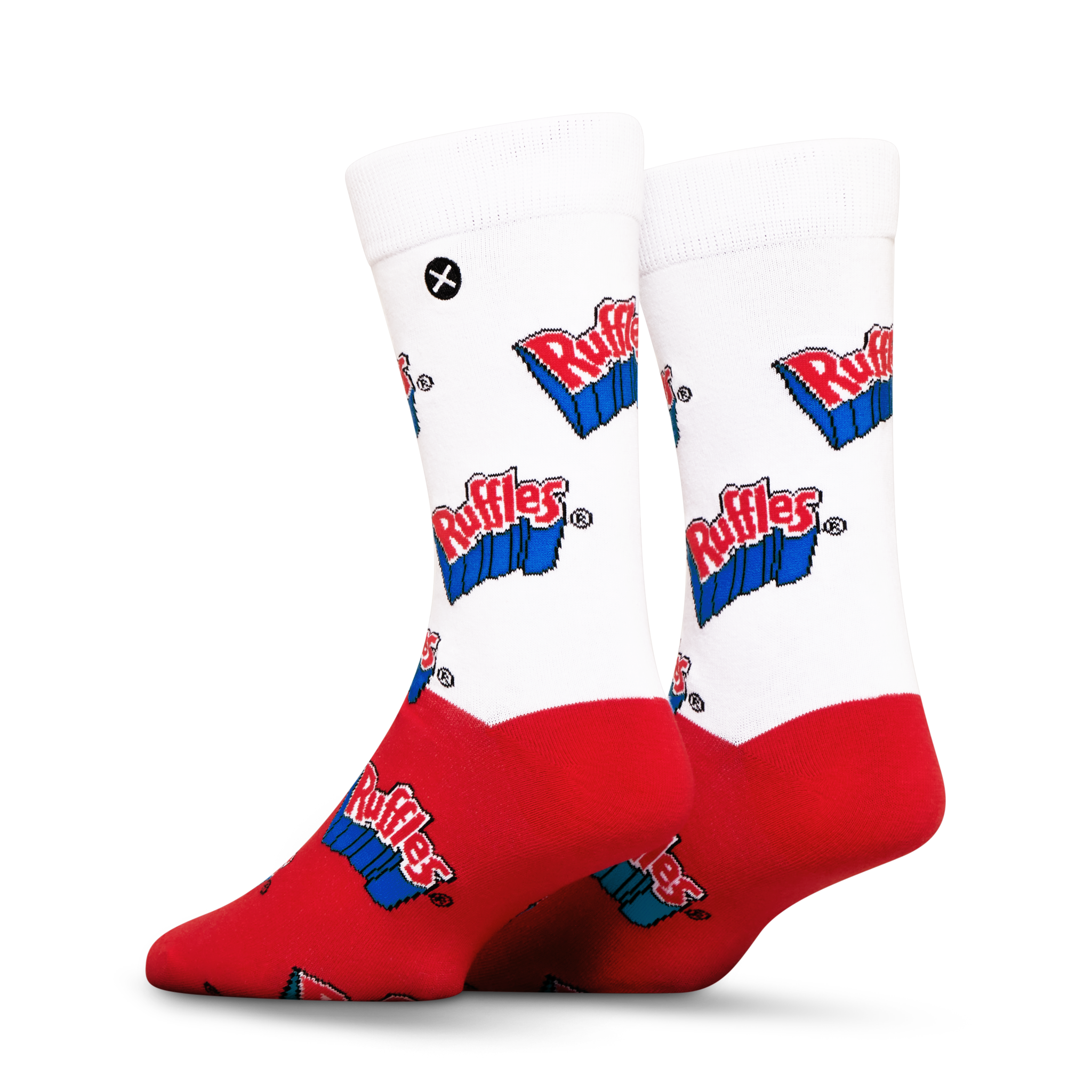 ODDMART Ruffles Crew Socks 2-Pack