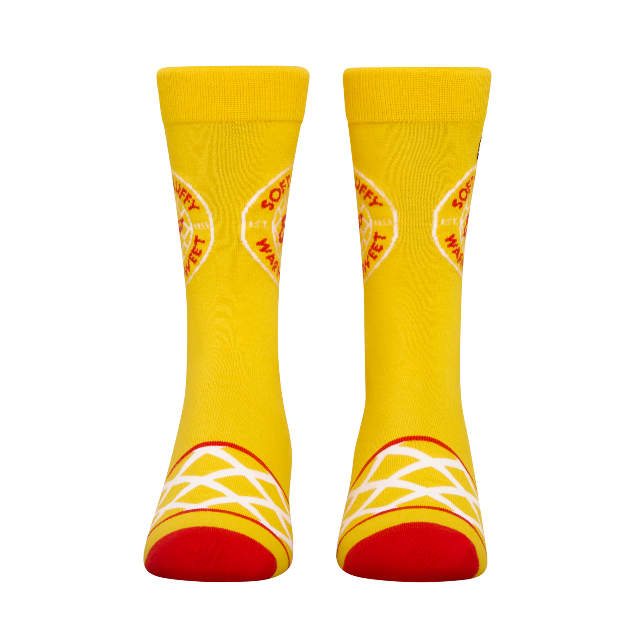 ODDMART Eggo Crew Socks 2-Pack
