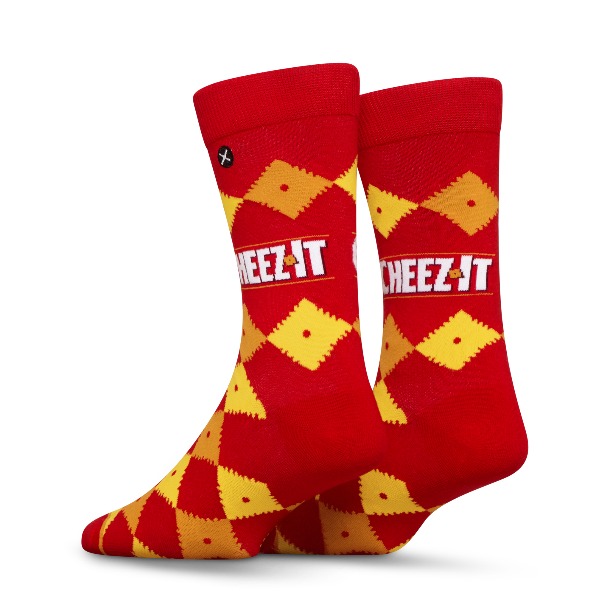 ODDMART Cheez-It Crew Socks 2-Pack