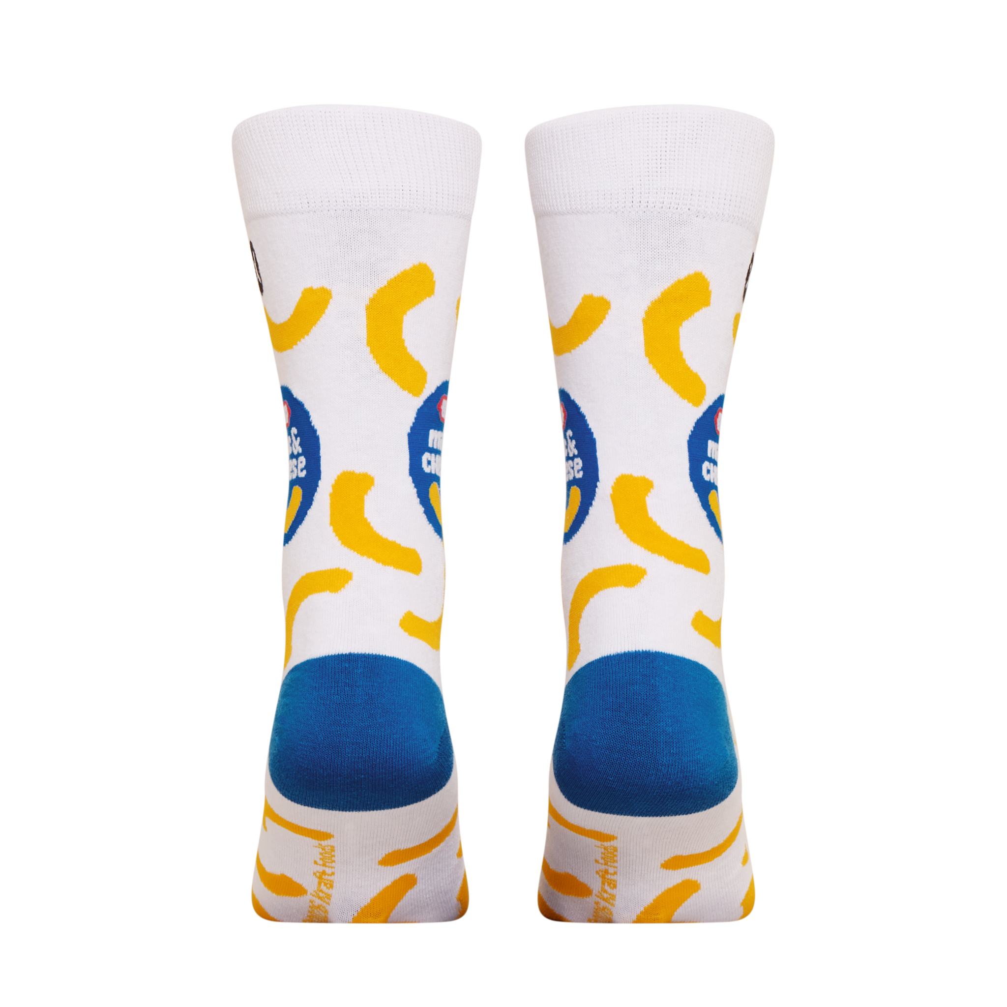 ODDMART Kraft Mac & Cheese Crew Socks 2-Pack