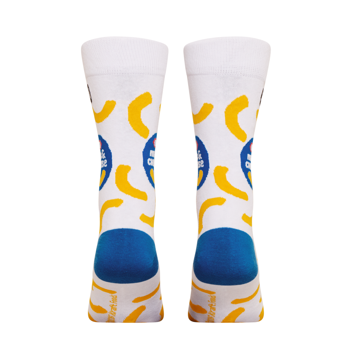ODDMART Kraft Mac & Cheese Crew Socks 2-Pack