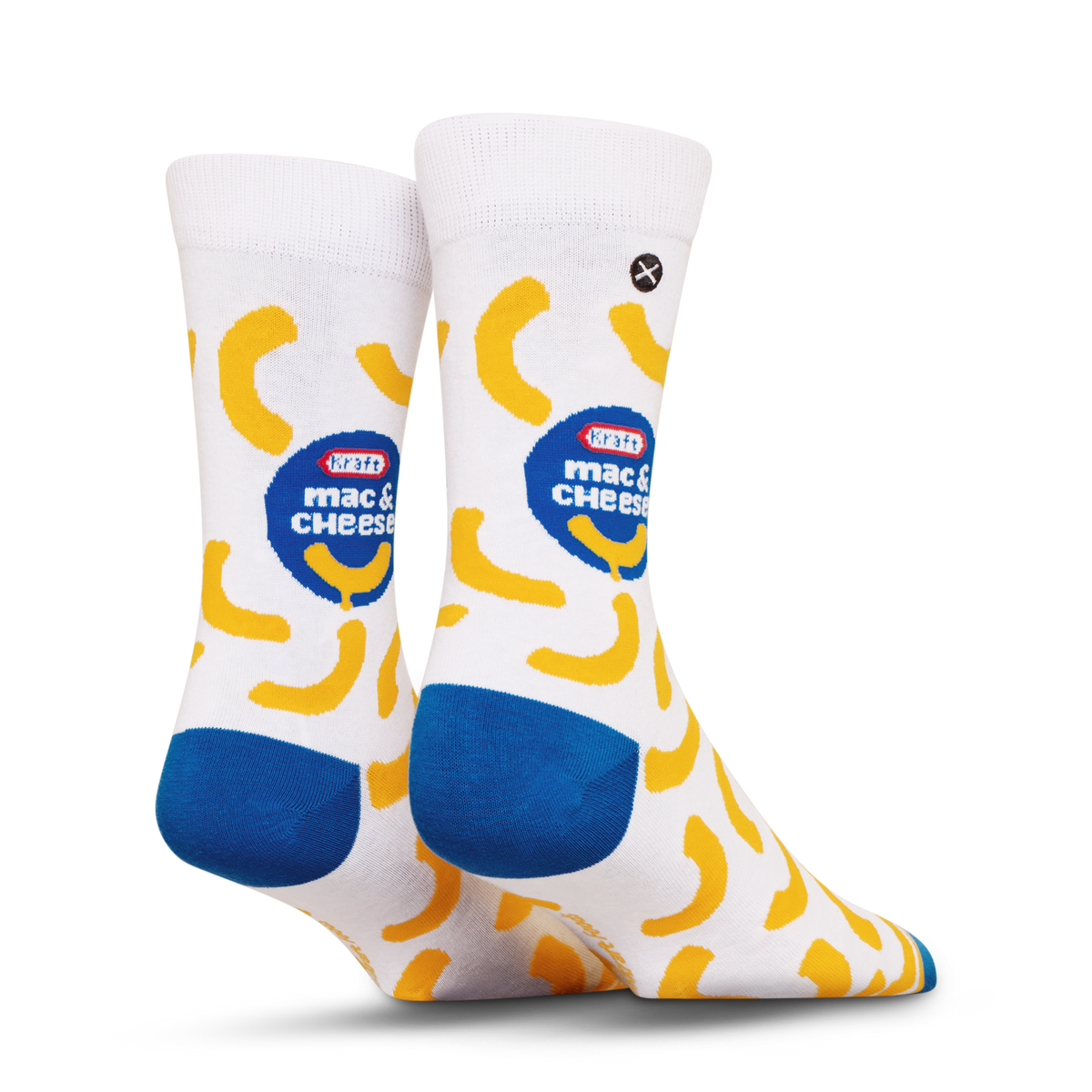ODDMART Kraft Mac & Cheese Crew Socks 2-Pack