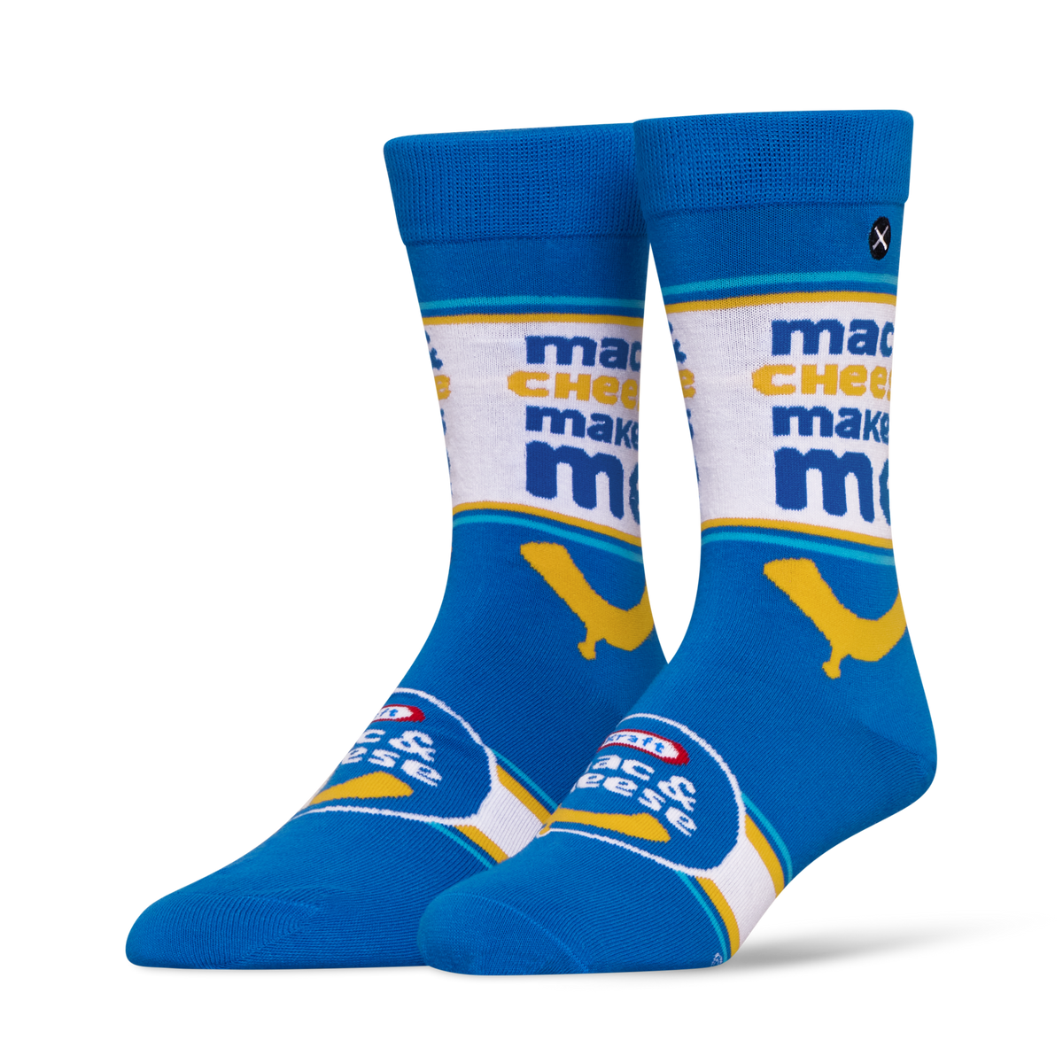 ODDMART Kraft Mac & Cheese Crew Socks 2-Pack
