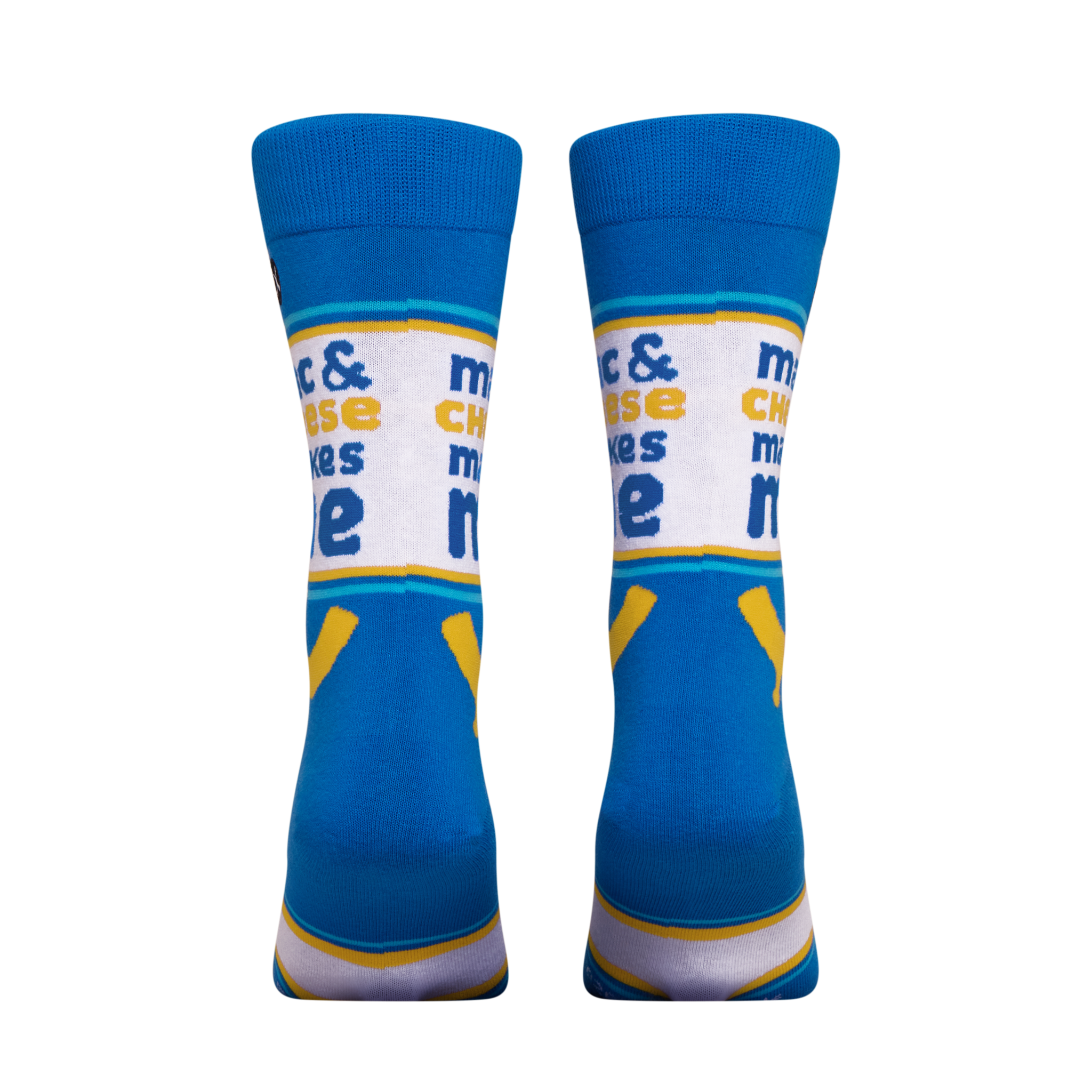 ODDMART Kraft Mac & Cheese Crew Socks 2-Pack