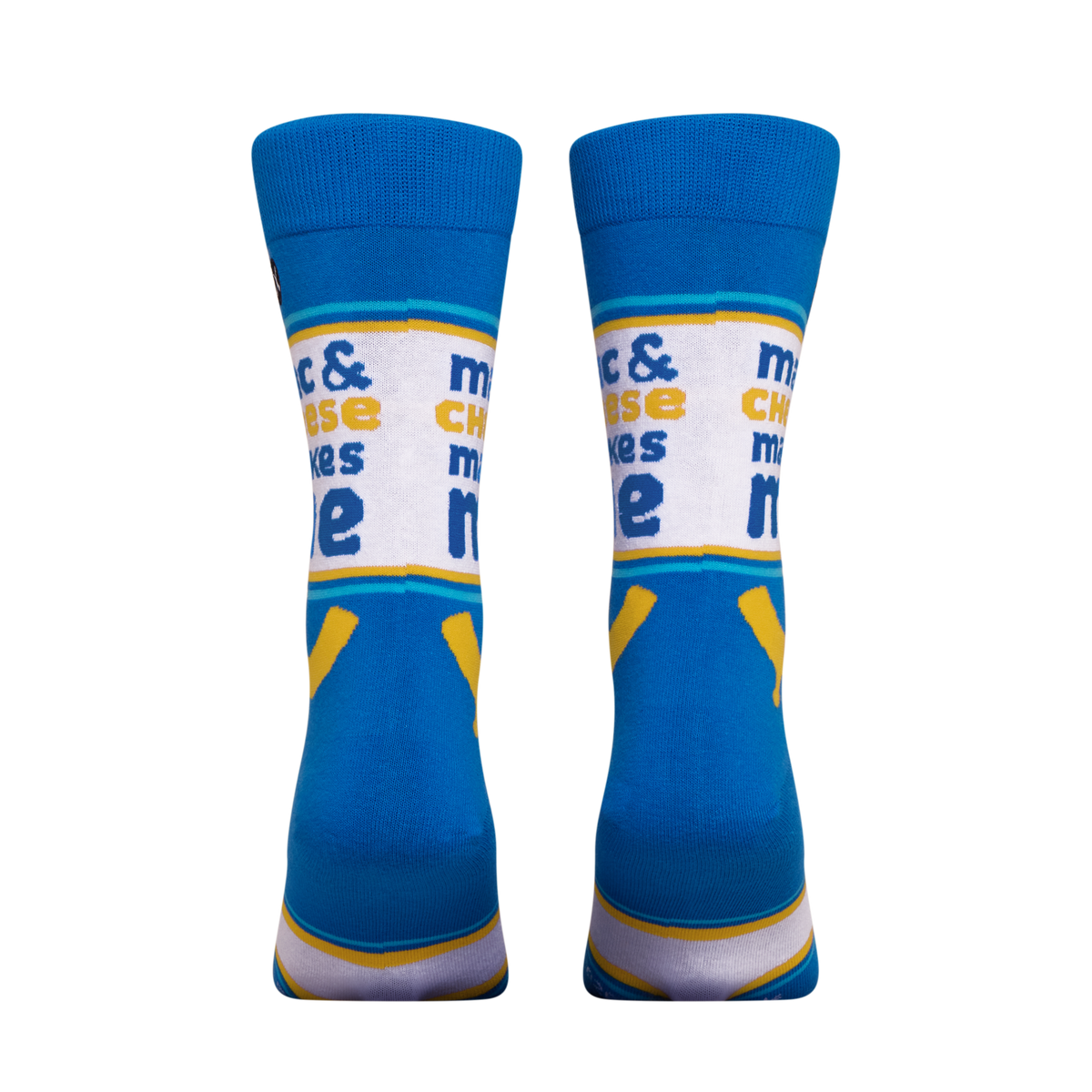 ODDMART Kraft Mac & Cheese Crew Socks 2-Pack