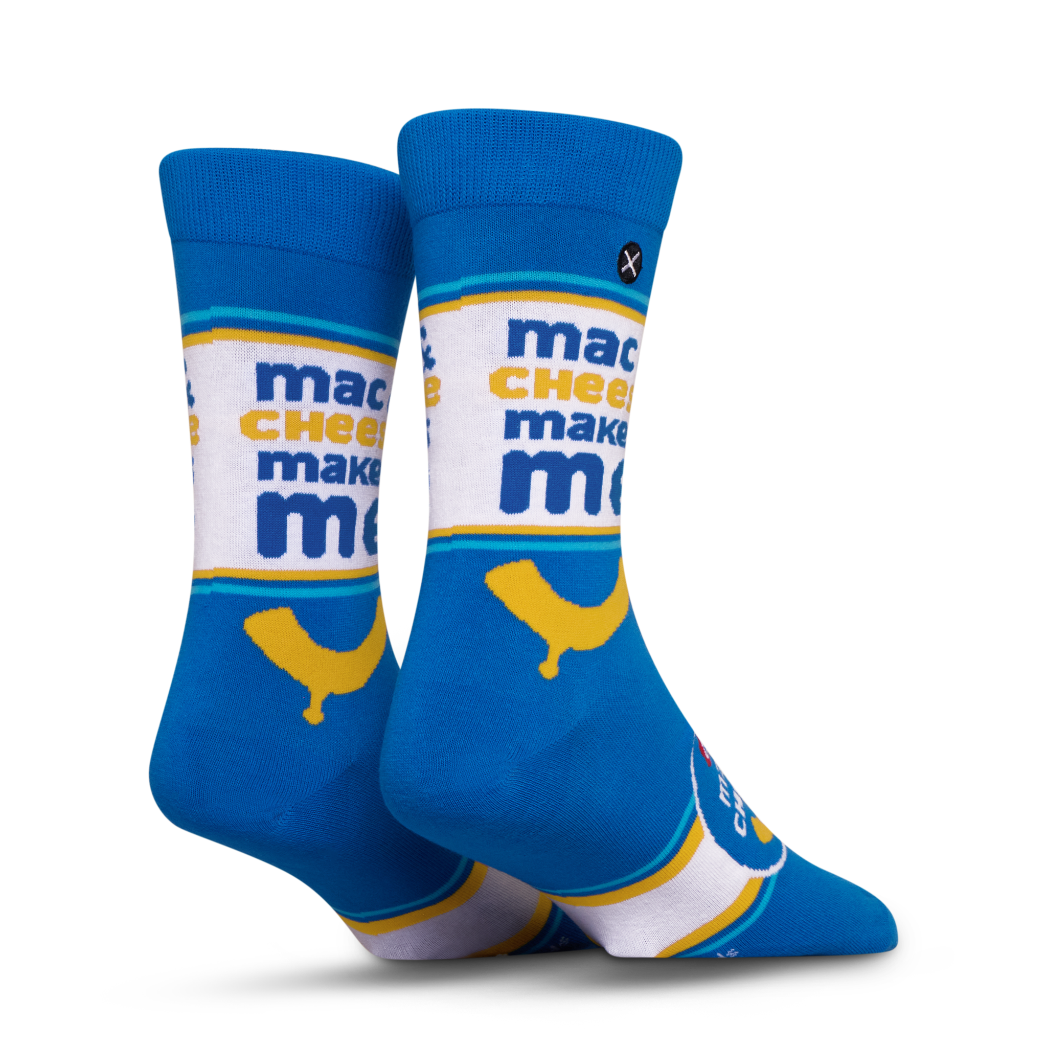 ODDMART Kraft Mac & Cheese Crew Socks 2-Pack
