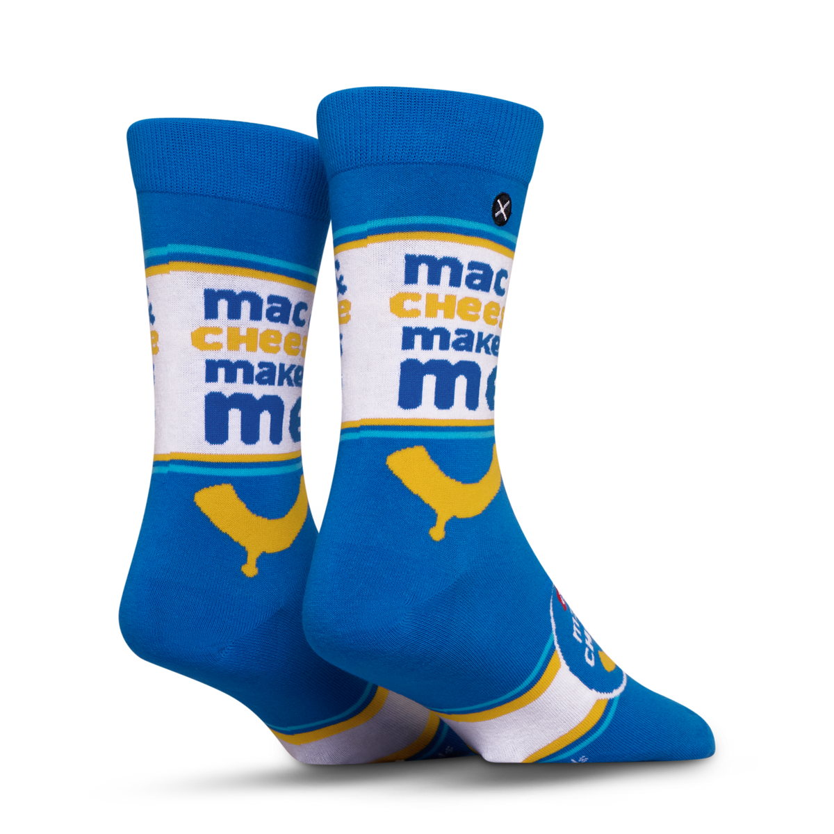 ODDMART Kraft Mac & Cheese Crew Socks 2-Pack