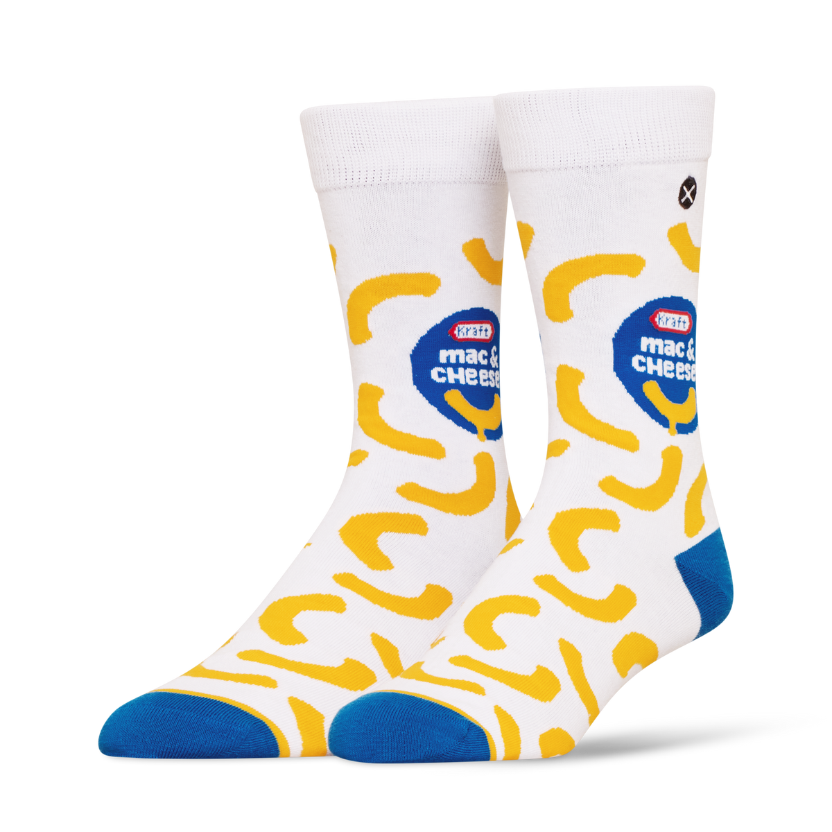 ODDMART Kraft Mac & Cheese Crew Socks 2-Pack