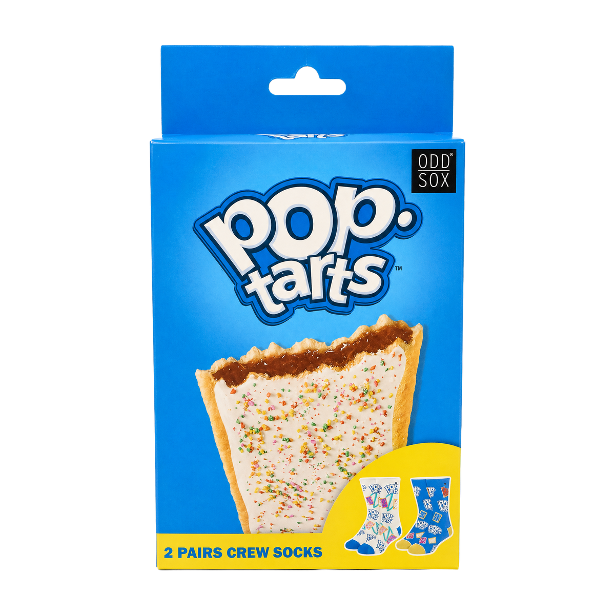 ODDMART Pop-Tarts Crew Socks 2-Pack