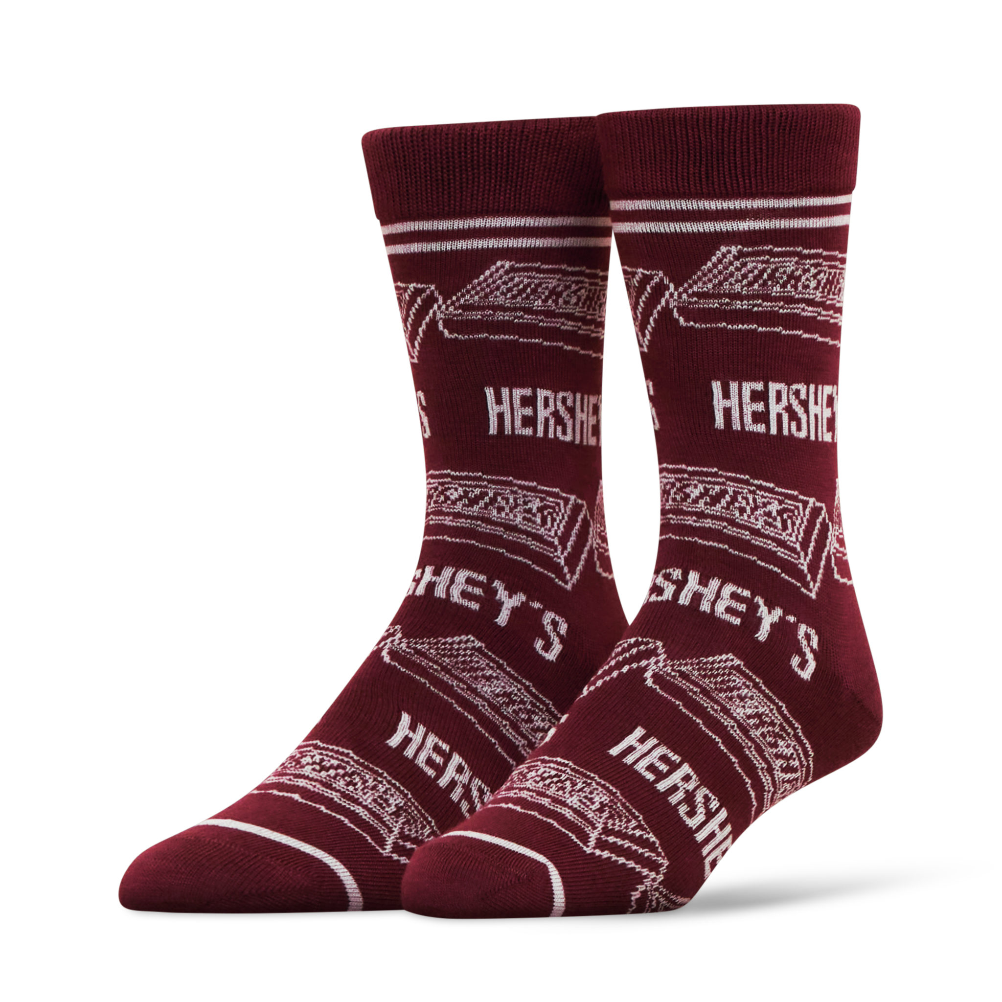 ODDMART Hershey's Crew Socks 2-Pack