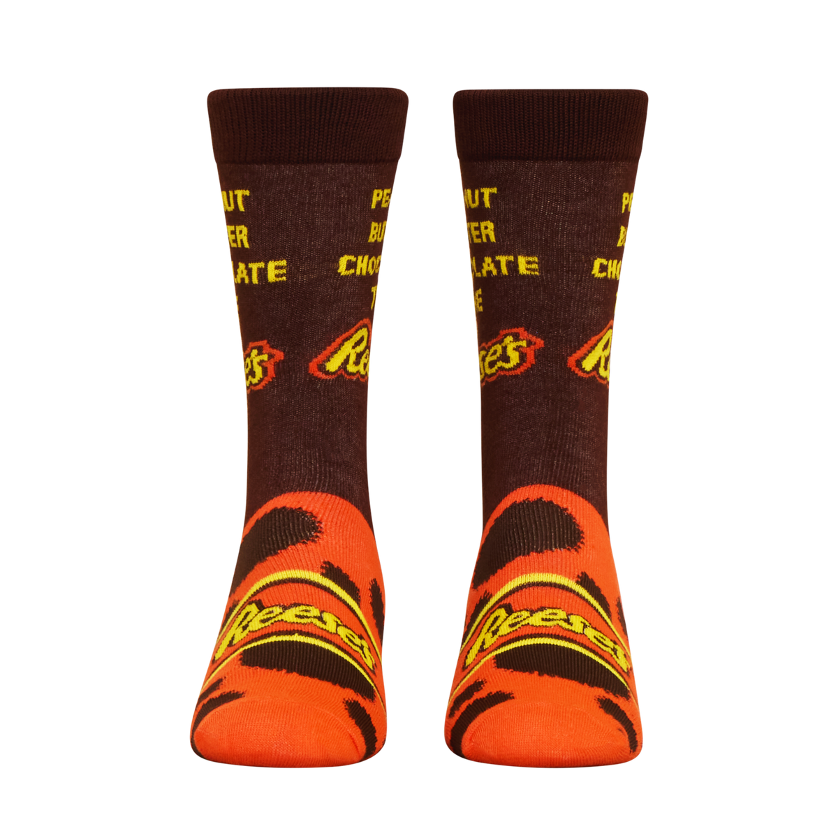 ODDMART Reese's Cups Crew Socks 2-Pack