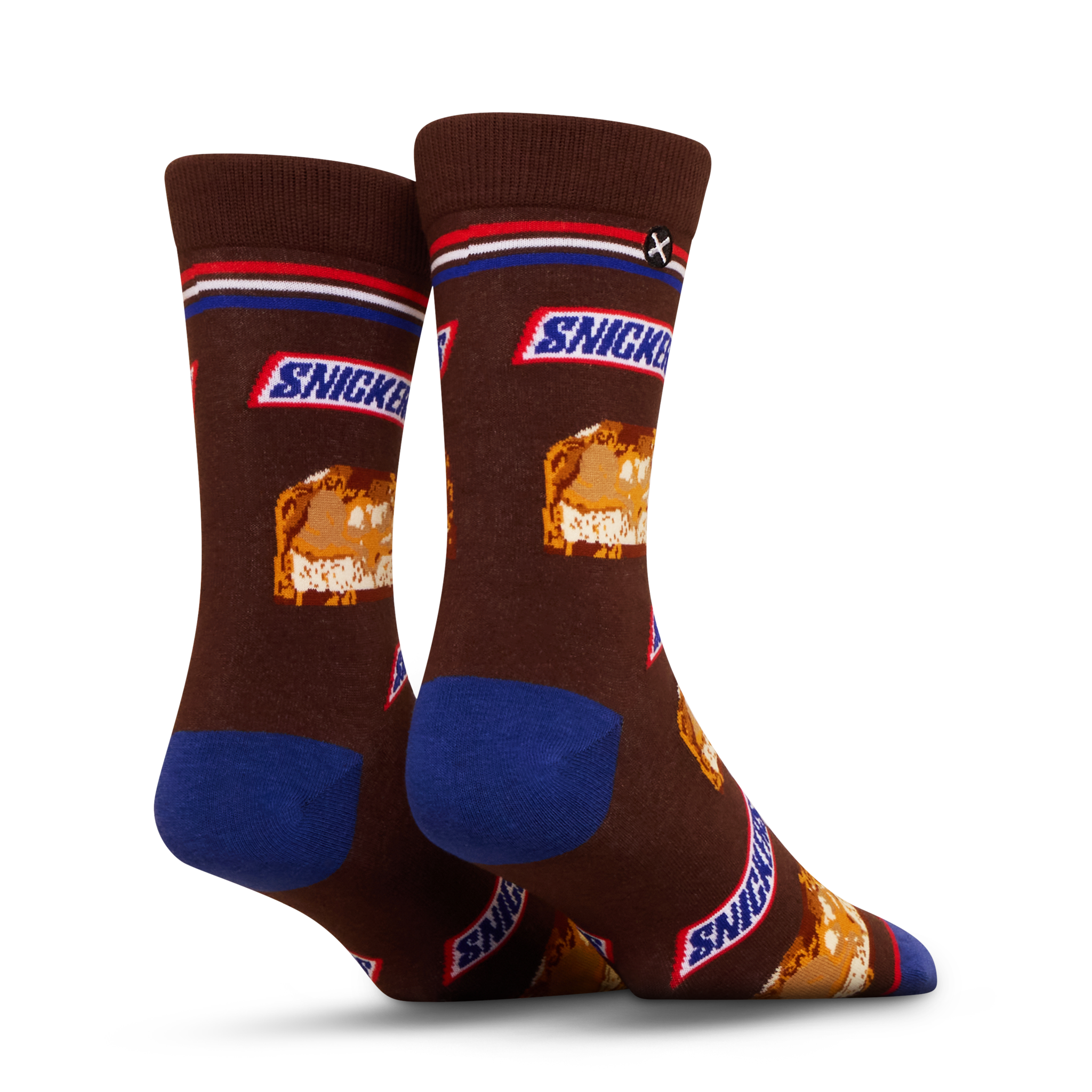 ODDMART Snickers Crew Socks 2-Pack