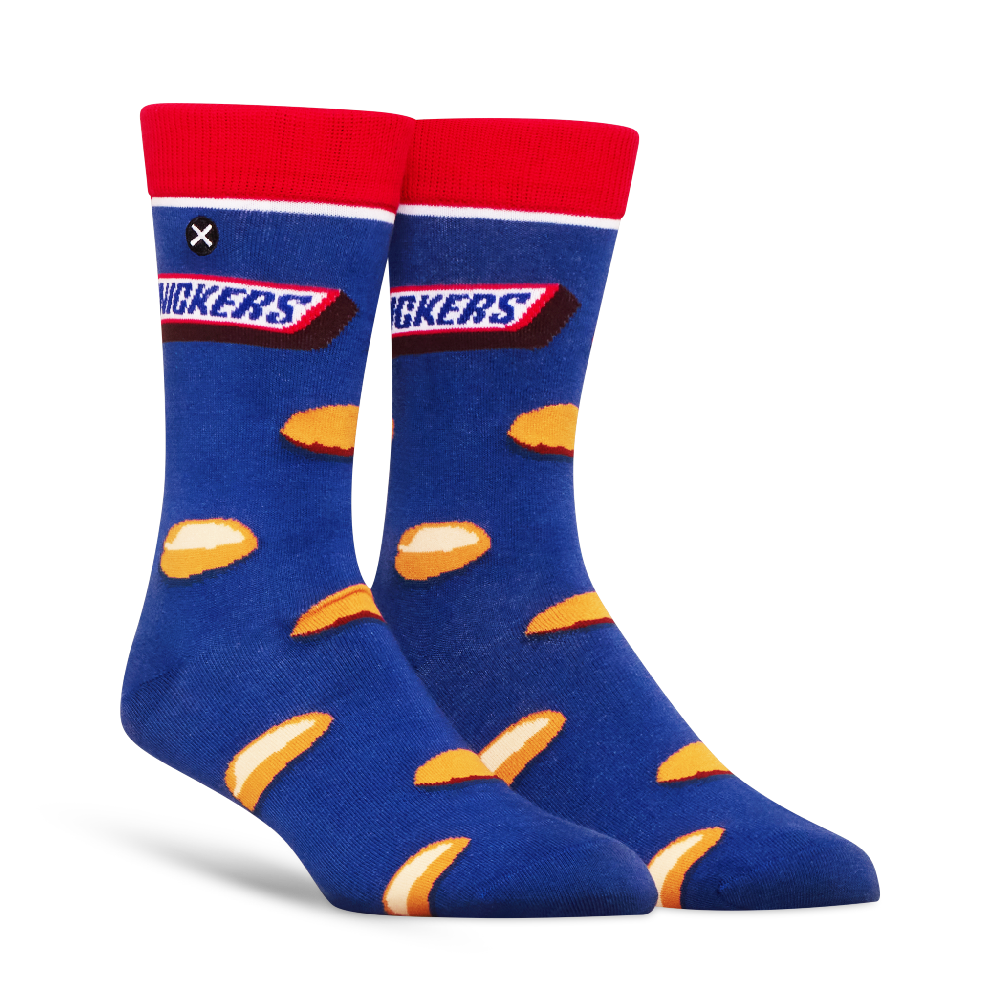ODDMART Snickers Crew Socks 2-Pack