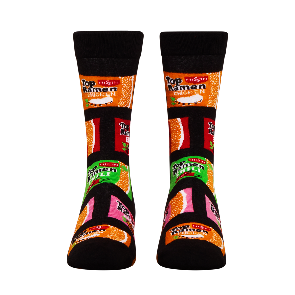 ODDMART Top Ramen Crew Socks 2-Pack