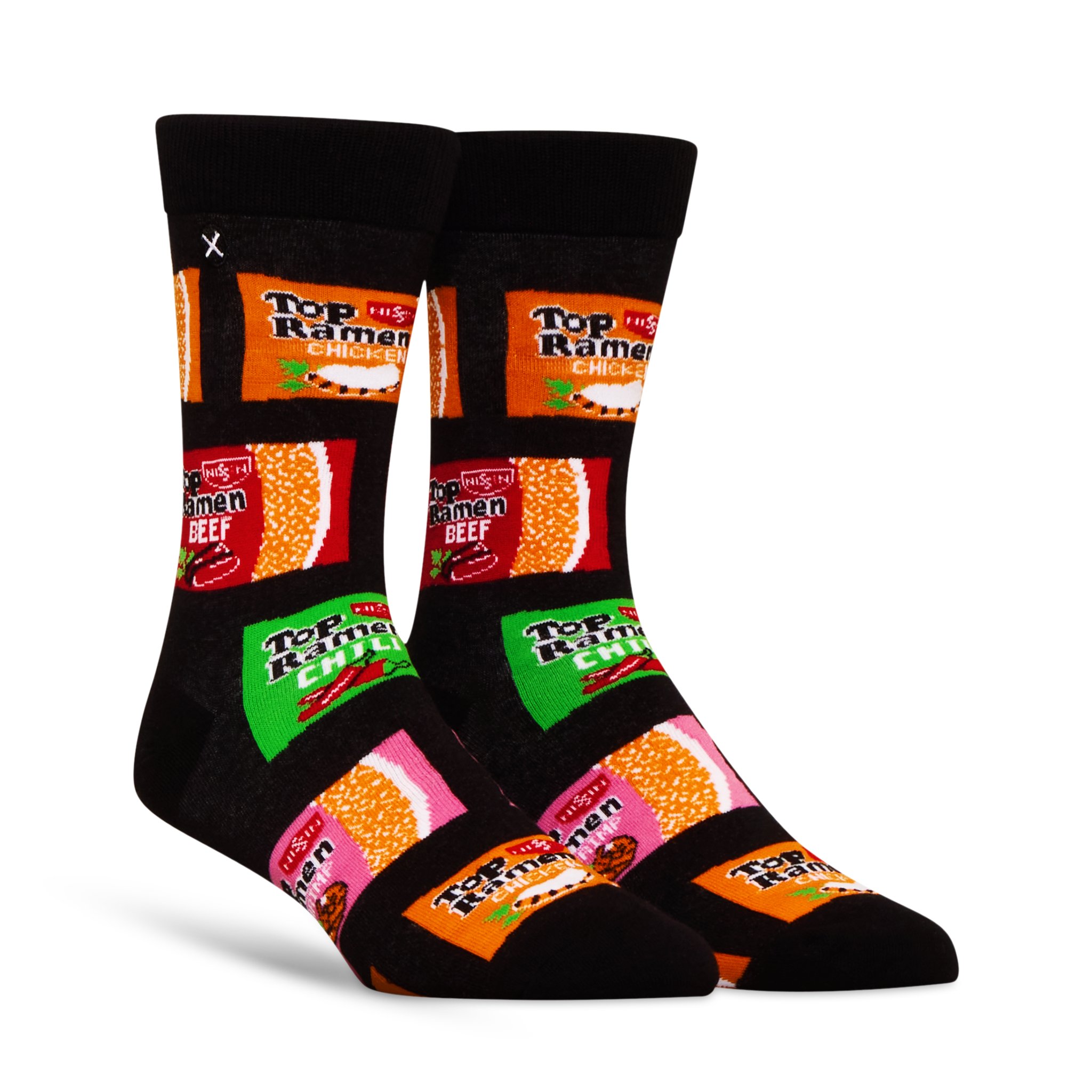 ODDMART Top Ramen Crew Socks 2-Pack