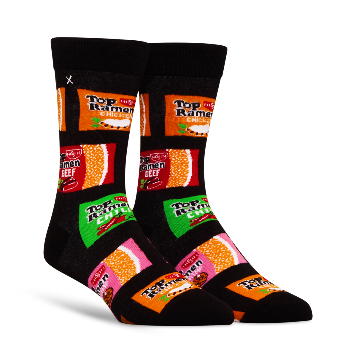 ODDMART Top Ramen Crew Socks 2-Pack