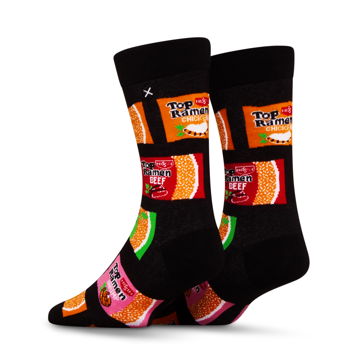 ODDMART Top Ramen Crew Socks 2-Pack