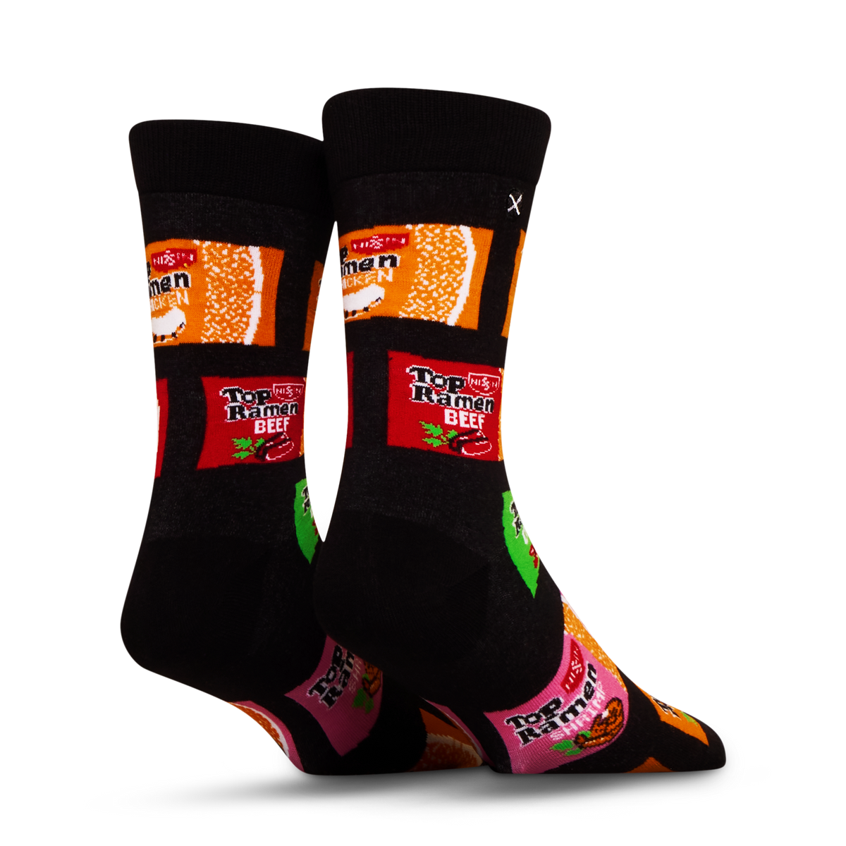 ODDMART Top Ramen Crew Socks 2-Pack