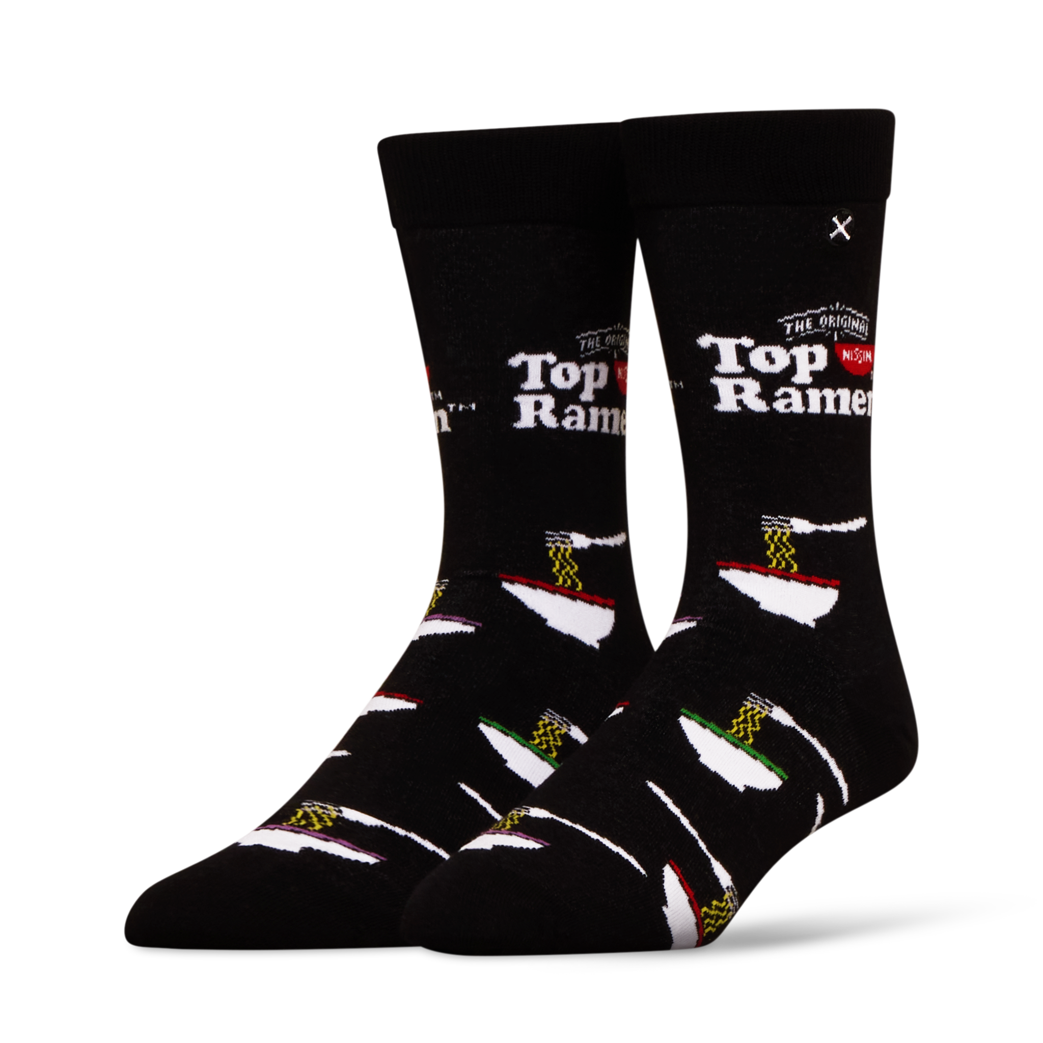 ODDMART Top Ramen Crew Socks 2-Pack