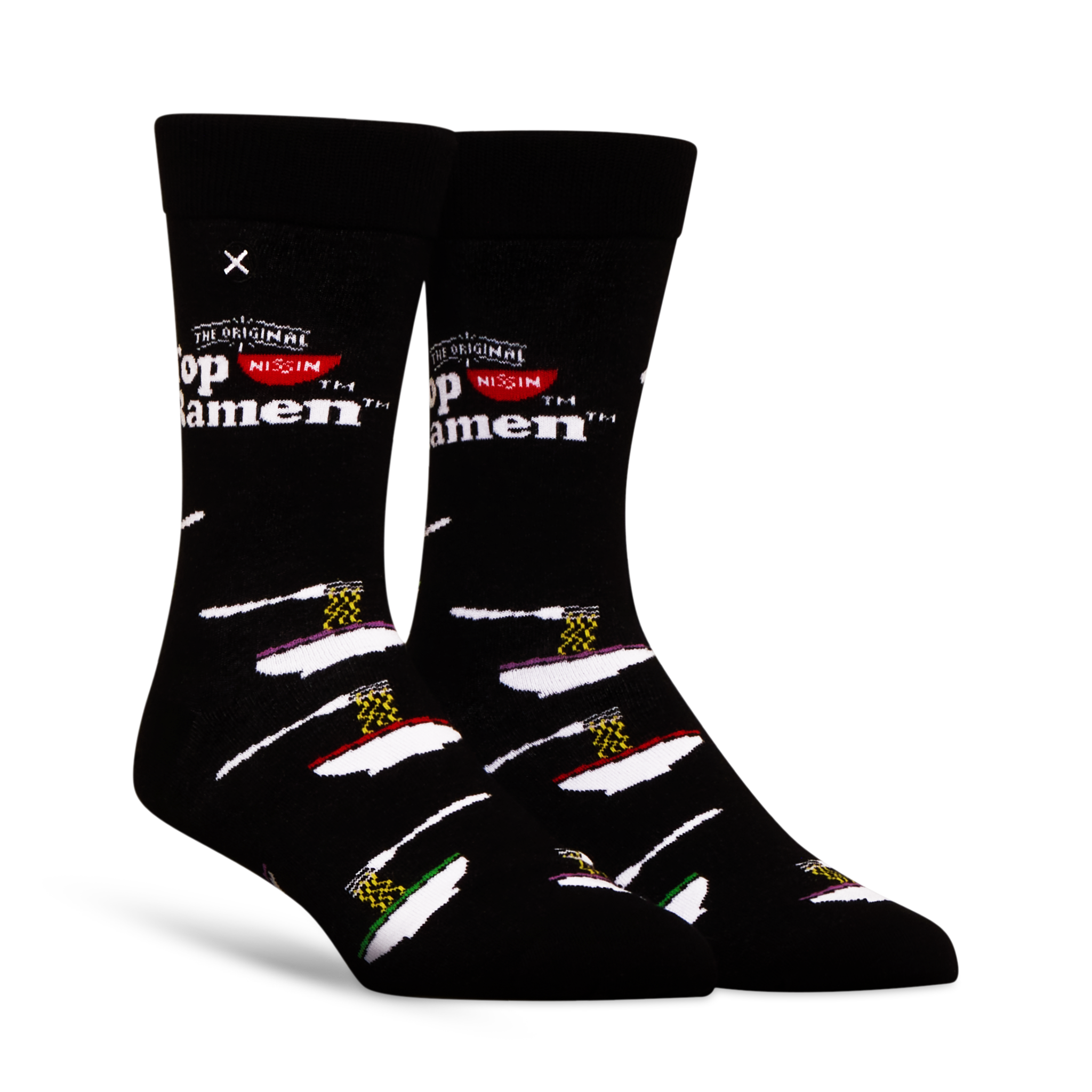 ODDMART Top Ramen Crew Socks 2-Pack