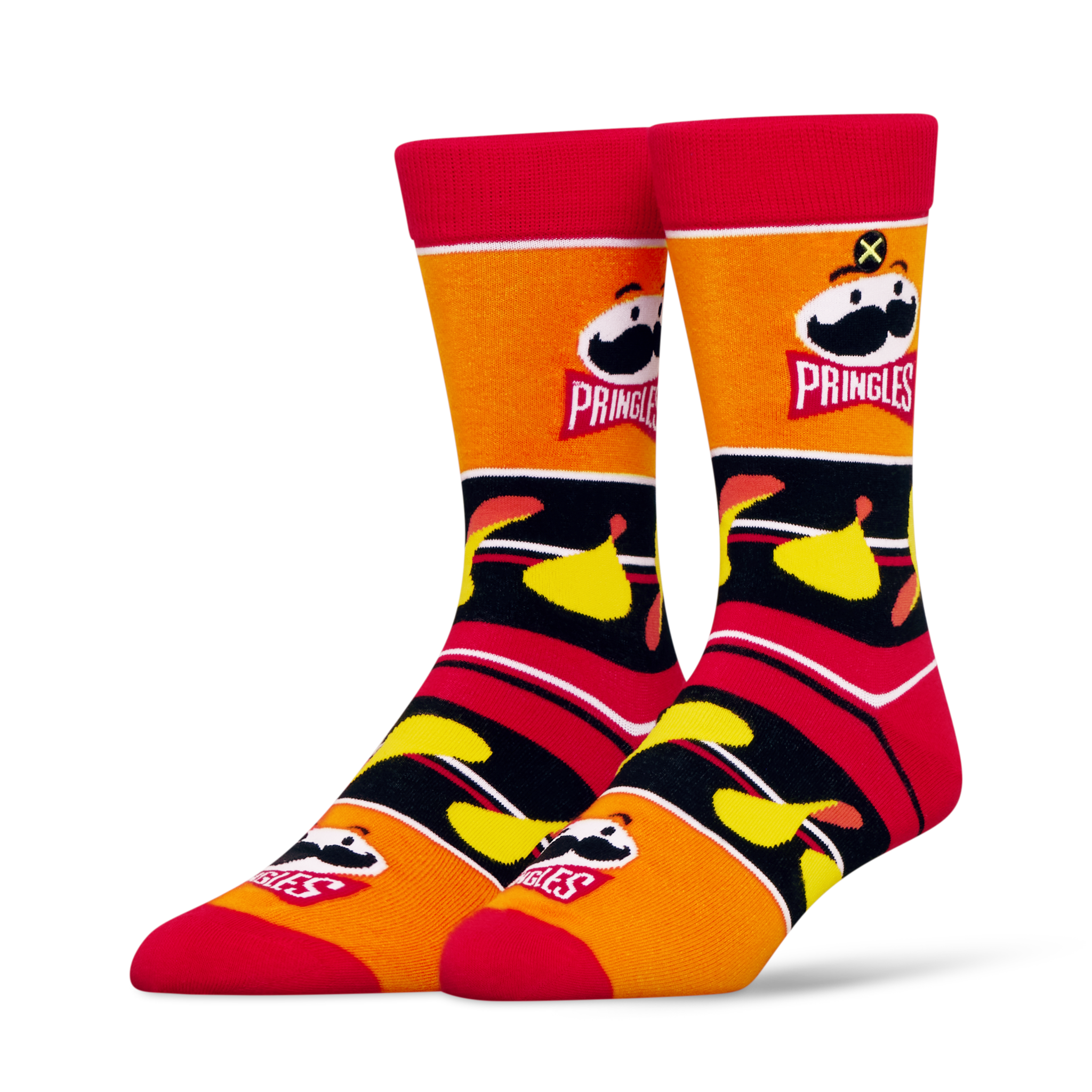 ODDMART Pringles Crew Socks 2-Pack