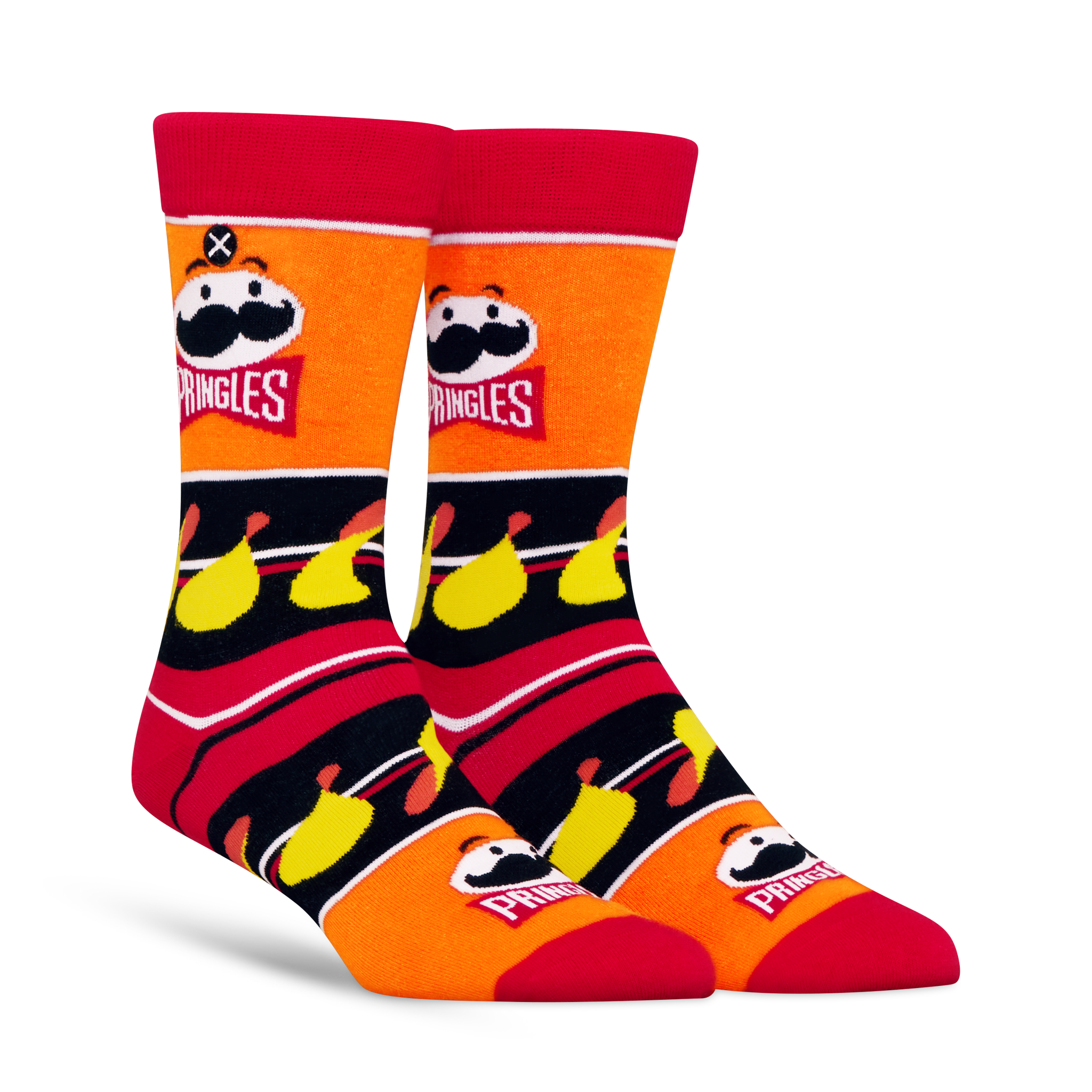 ODDMART Pringles Crew Socks 2-Pack