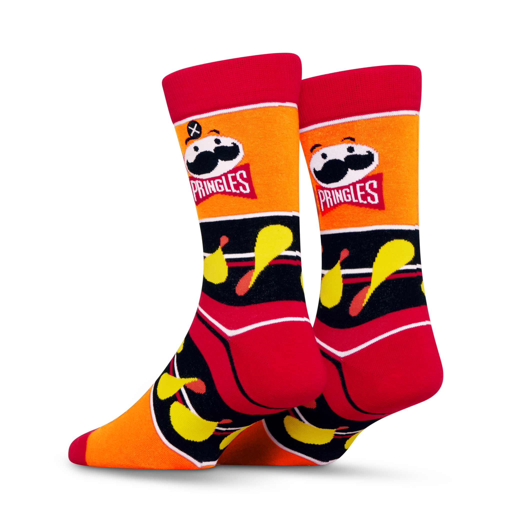 ODDMART Pringles Crew Socks 2-Pack