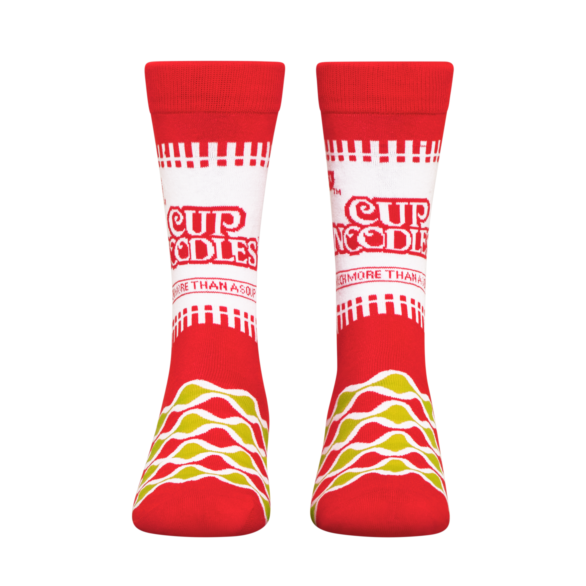 ODDMART Cup Noodles Crew Socks 2-Pack