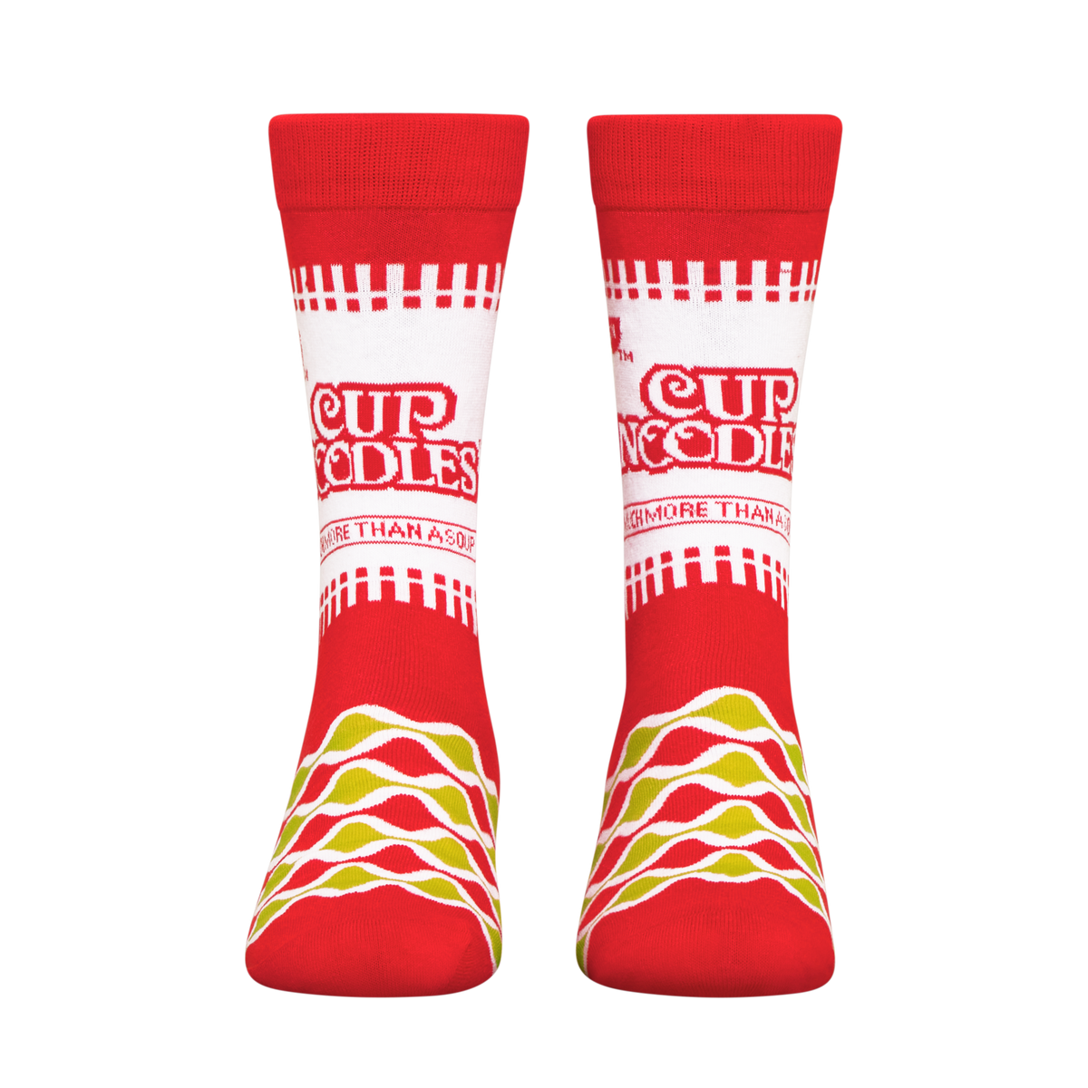 ODDMART Cup Noodles Crew Socks 2-Pack