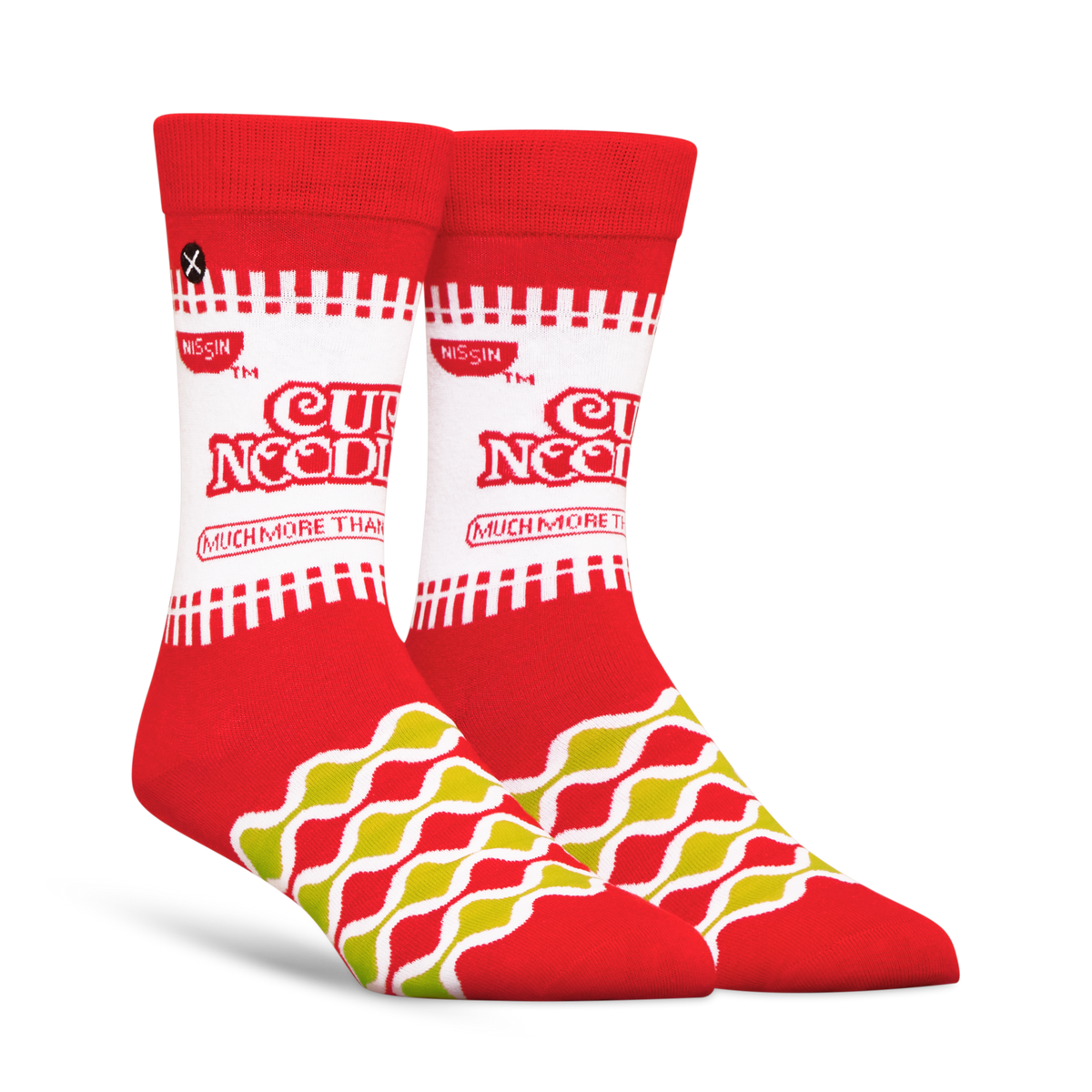 ODDMART Cup Noodles Crew Socks 2-Pack