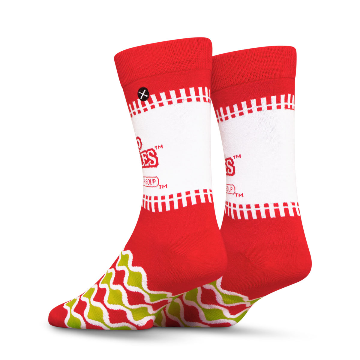 ODDMART Cup Noodles Crew Socks 2-Pack
