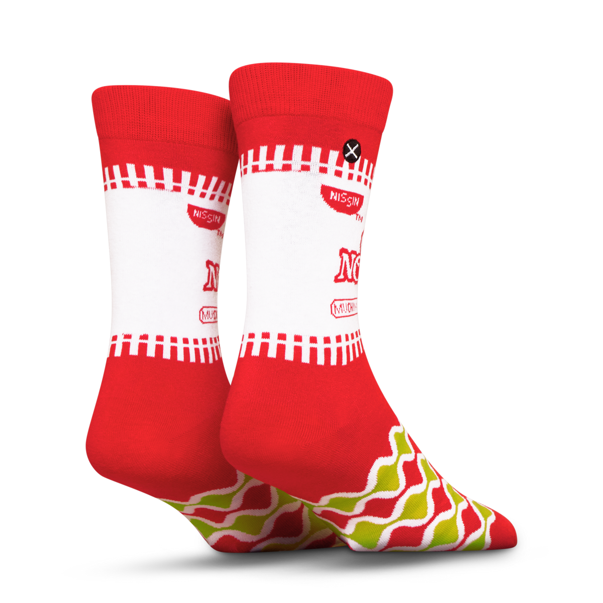 ODDMART Cup Noodles Crew Socks 2-Pack