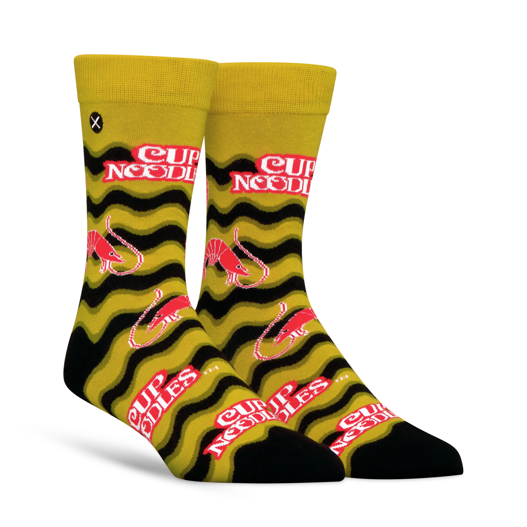 ODDMART Cup Noodles Crew Socks 2-Pack