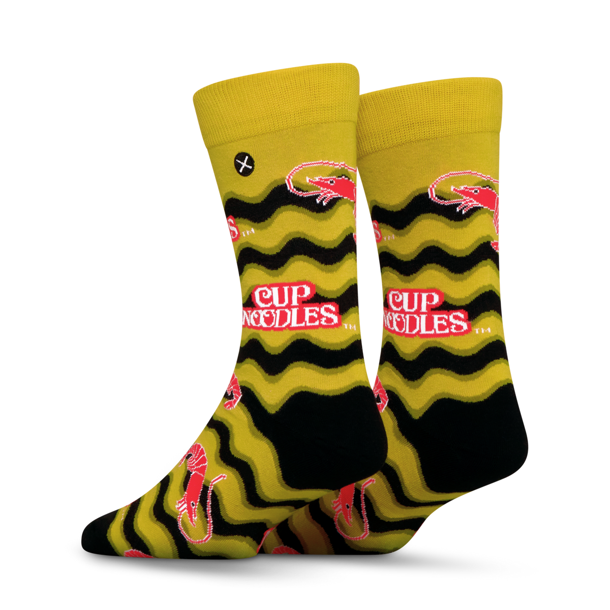 ODDMART Cup Noodles Crew Socks 2-Pack