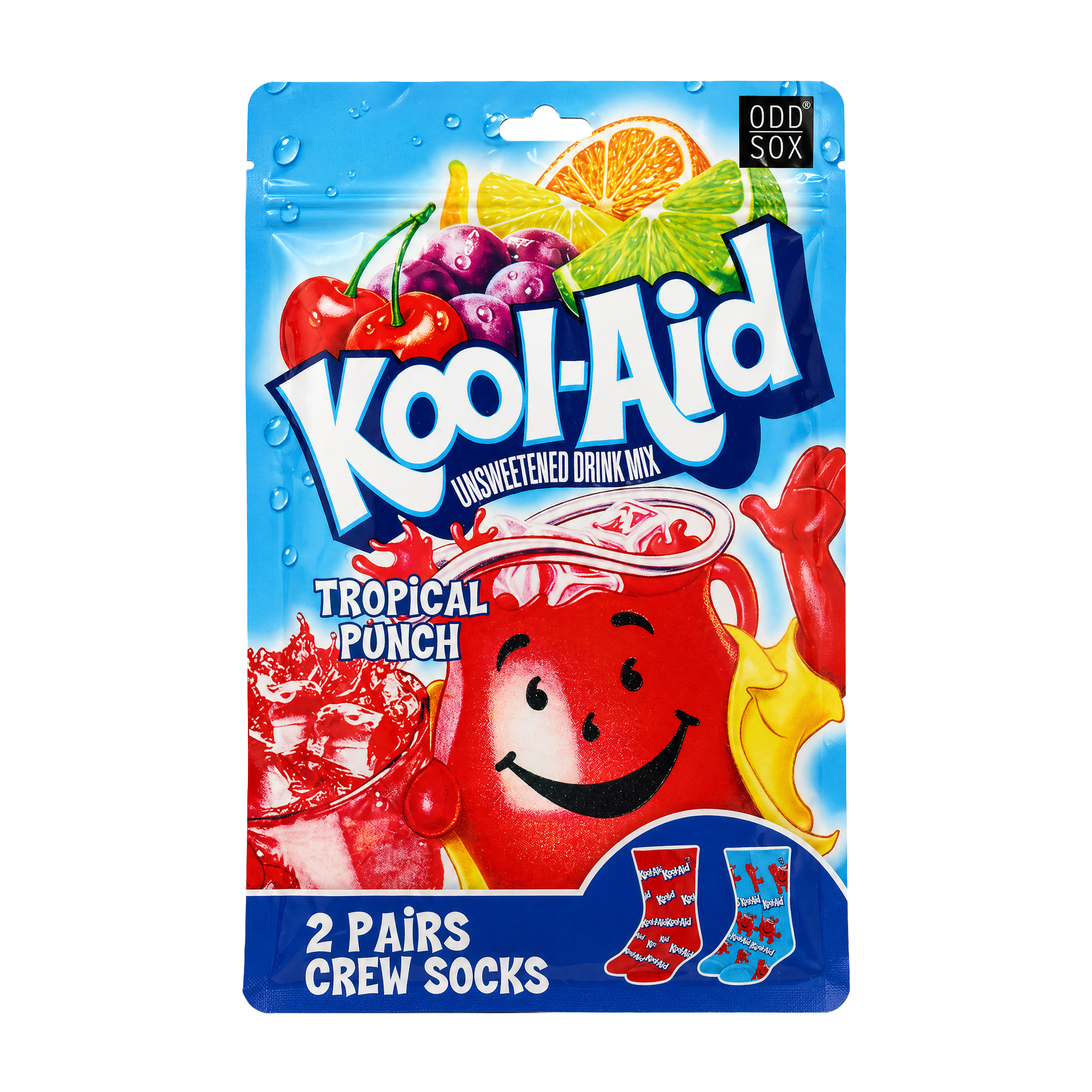 ODDMART Kool-Aid Crew Socks 2-Pack