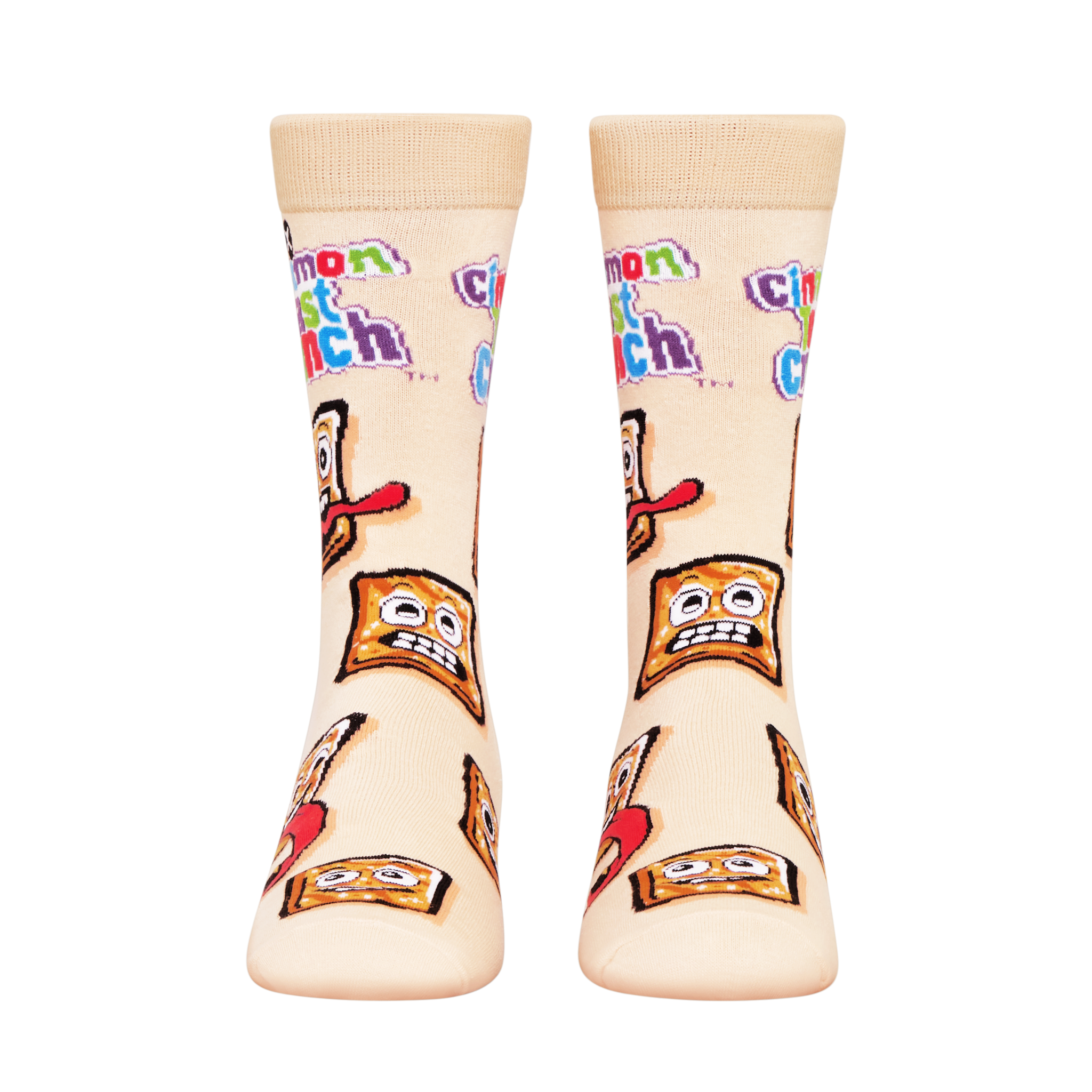 ODDMART Cinnamon Toast Crunch Crew Socks 2-Pack