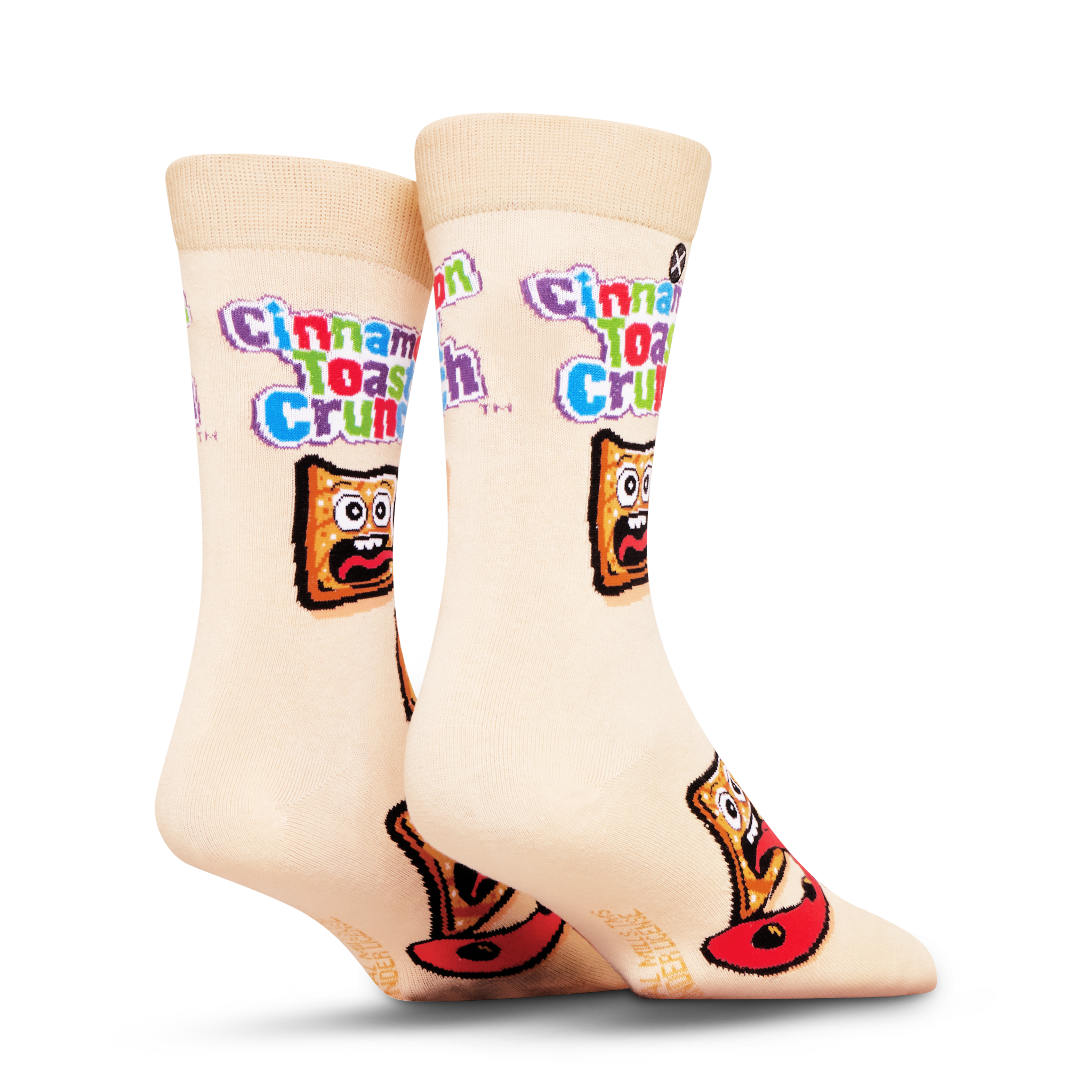 ODDMART Cinnamon Toast Crunch Crew Socks 2-Pack
