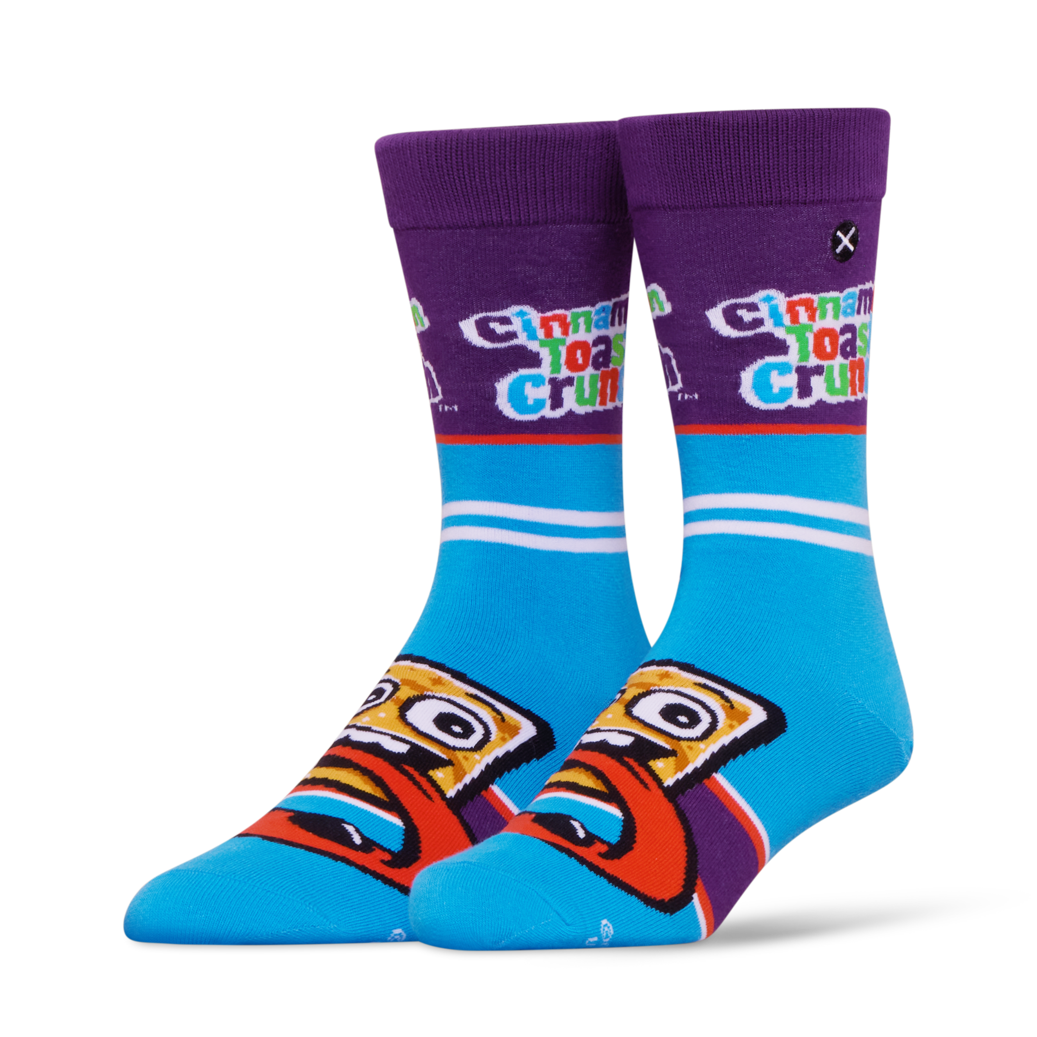 ODDMART Cinnamon Toast Crunch Crew Socks 2-Pack