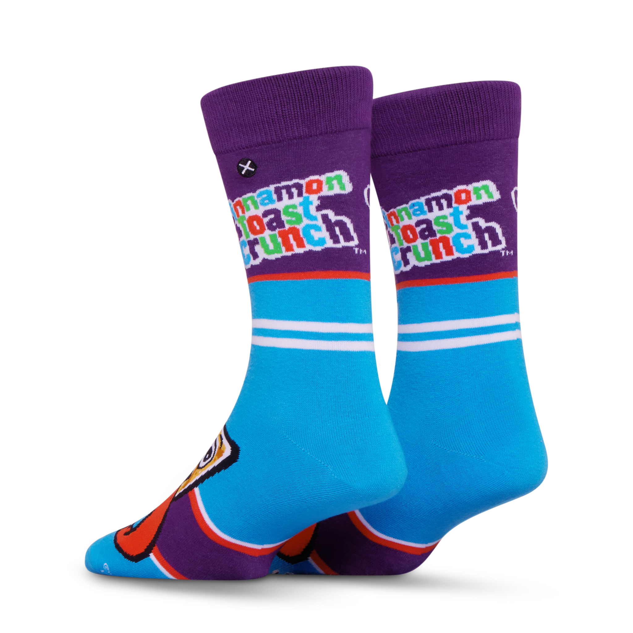 ODDMART Cinnamon Toast Crunch Crew Socks 2-Pack